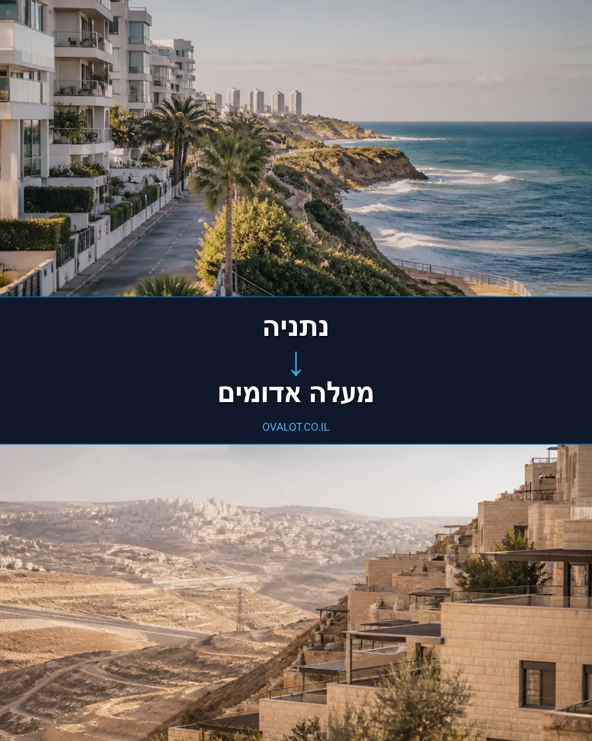 הובלות דירה מנתניה למעלה אדומים
