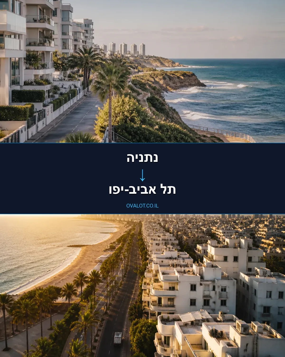 הובלות עם מנוף מנתניה לתל אביב-יפו