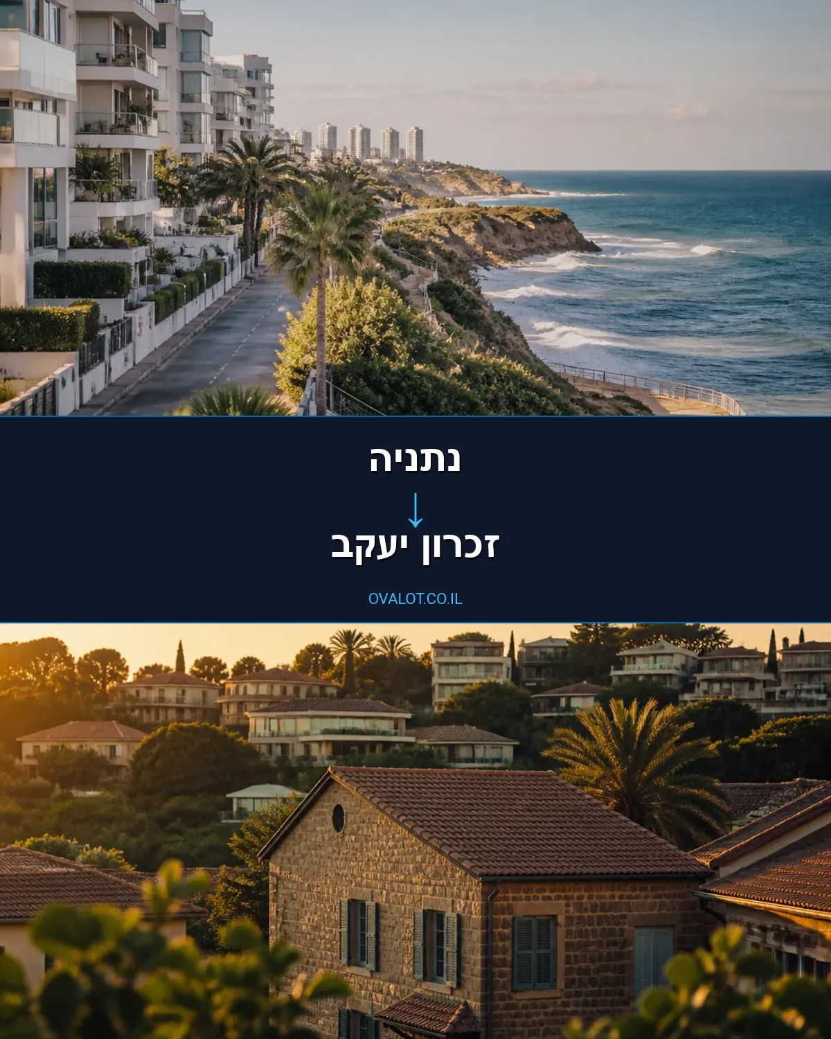 הובלות עם מנוף מנתניה לזכרון יעקב