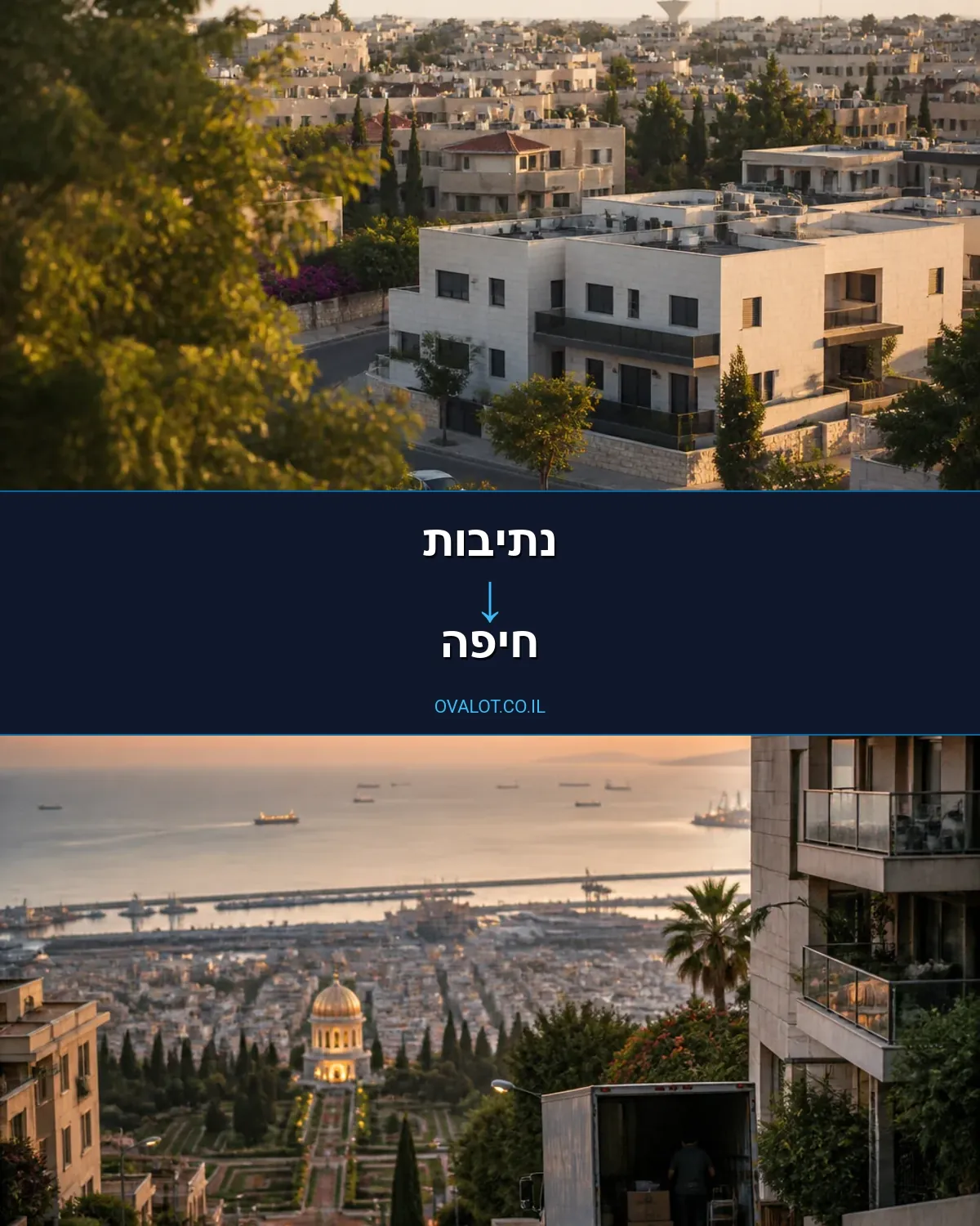 הובלה בקירור מנתיבות לחיפה