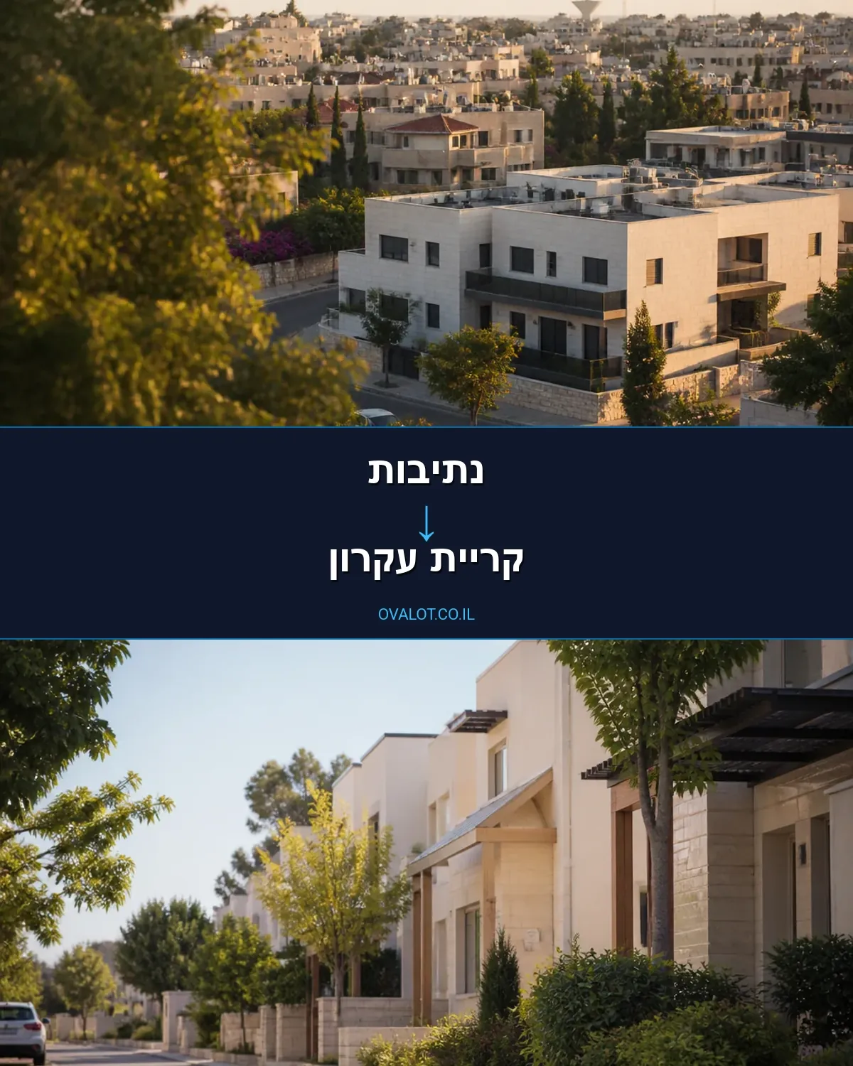 הובלות דירה מנתיבות לקריית עקרון