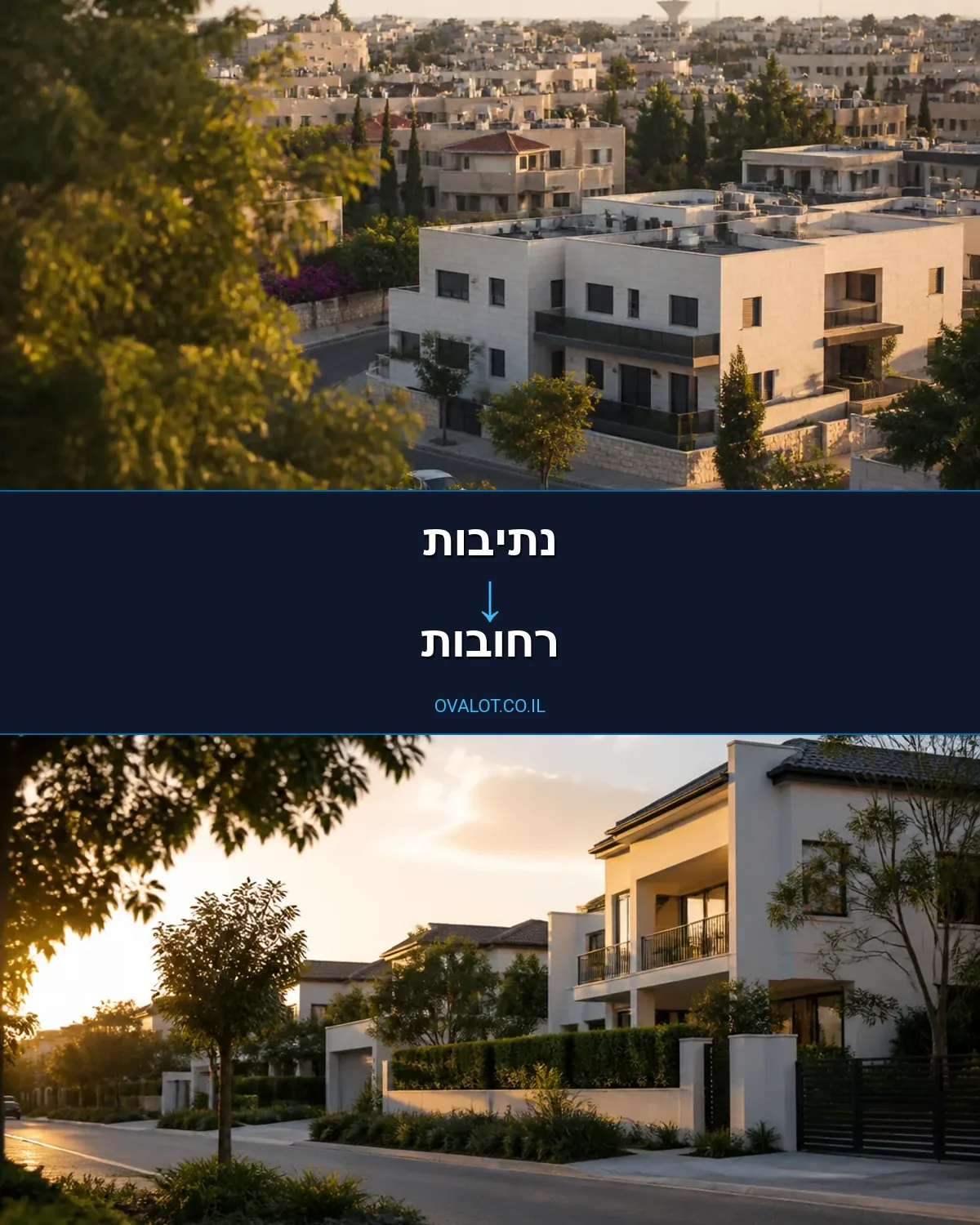 הובלות בתים פרטיים מנתיבות לרחובות