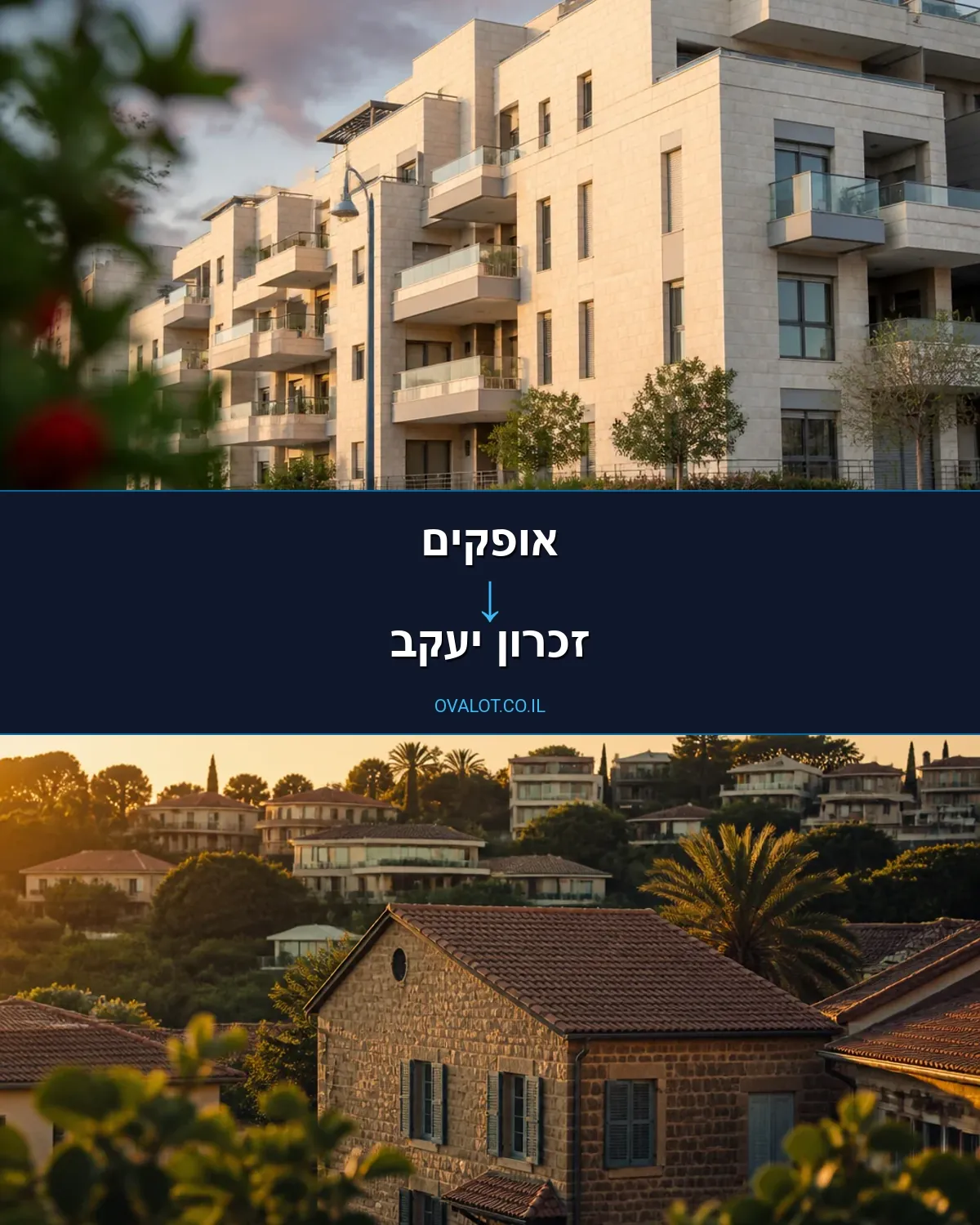 הובלות דירה מאופקים לזכרון יעקב