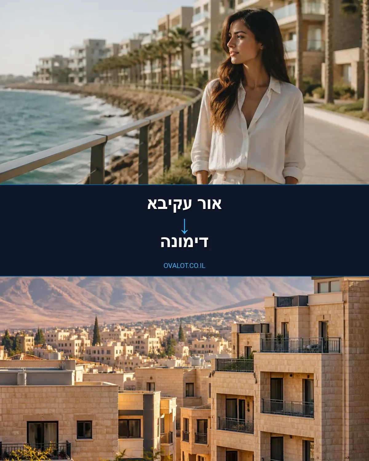 הובלות עם מעלית מאור עקיבא לדימונה