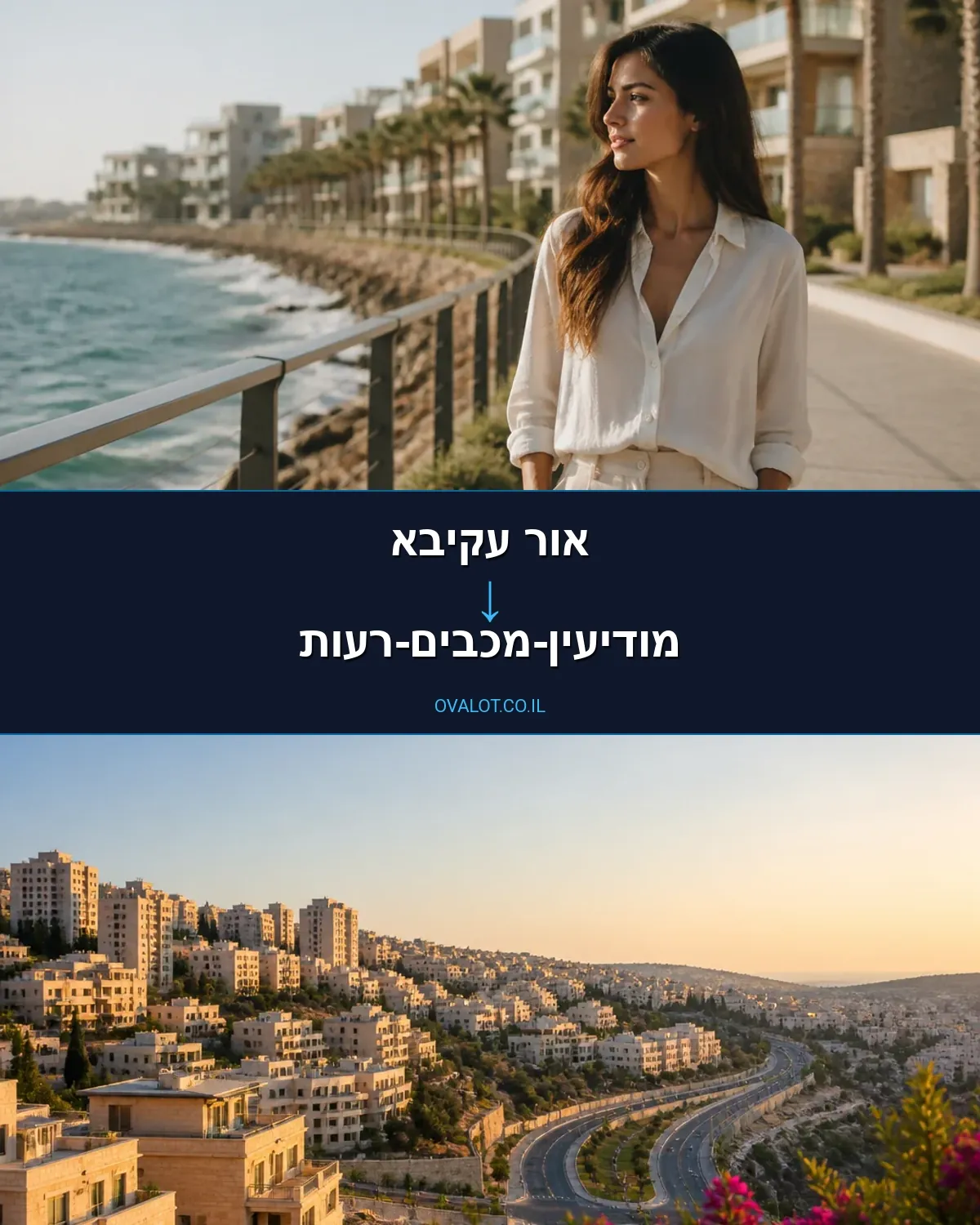 הובלות עם מעלית מאור עקיבא למודיעין-מכבים-רעות