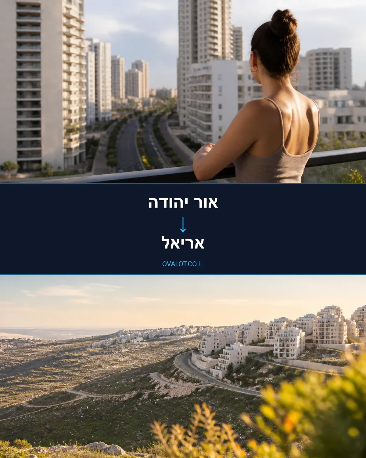 הובלות דירה מאור יהודה לאריאל