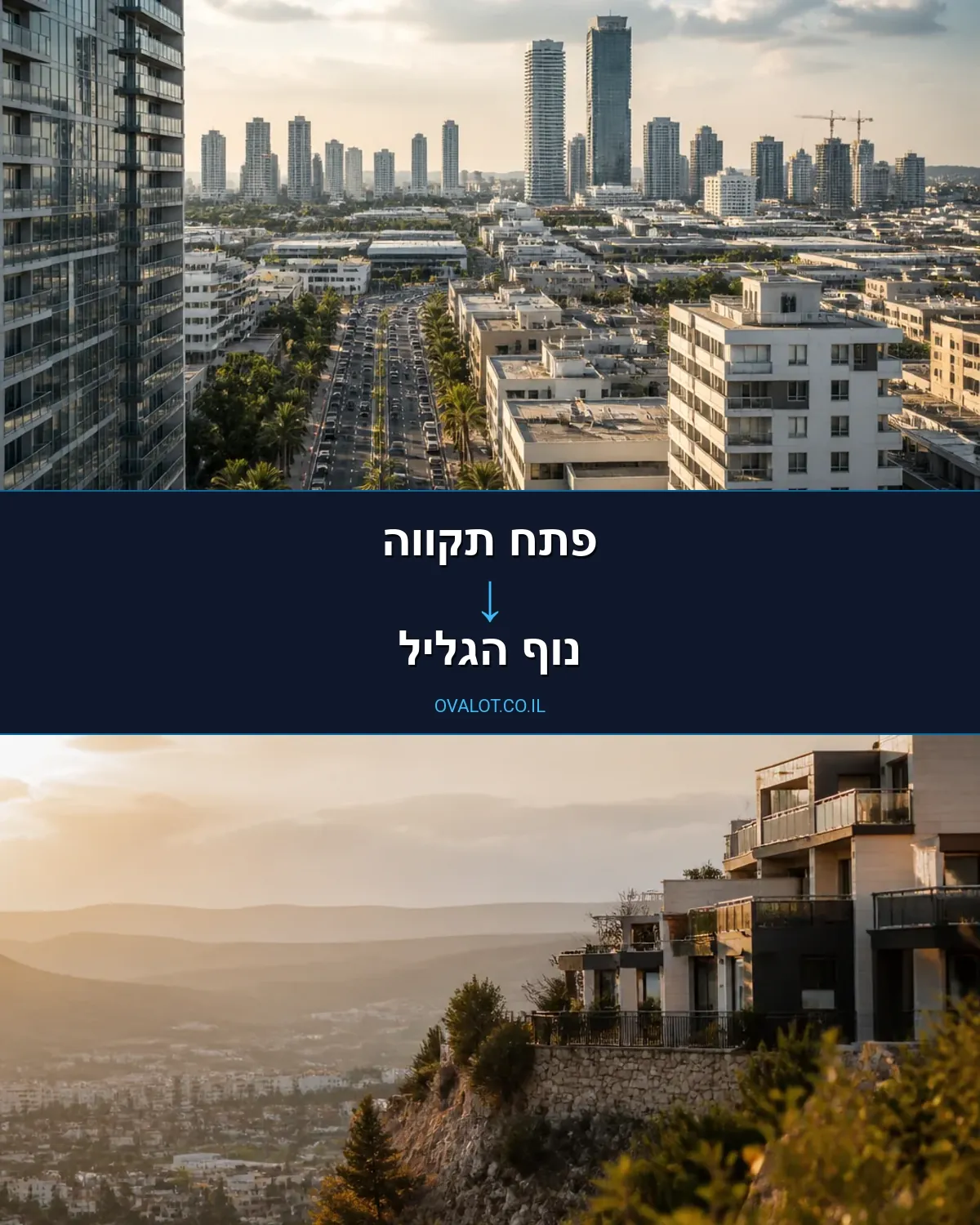 הובלה בקירור מפתח תקווה לנוף הגליל
