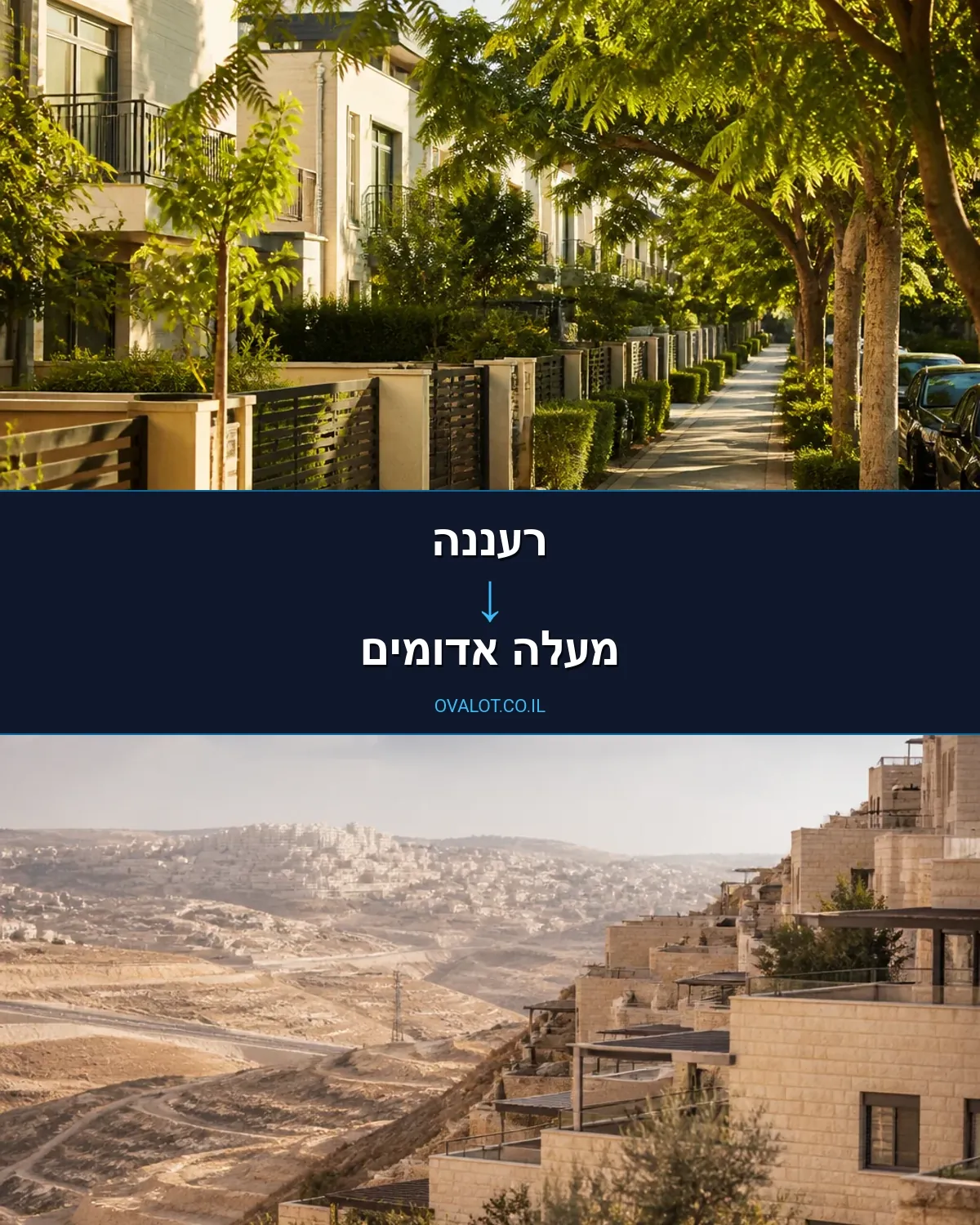 הובלות עם מעלית מרעננה למעלה אדומים