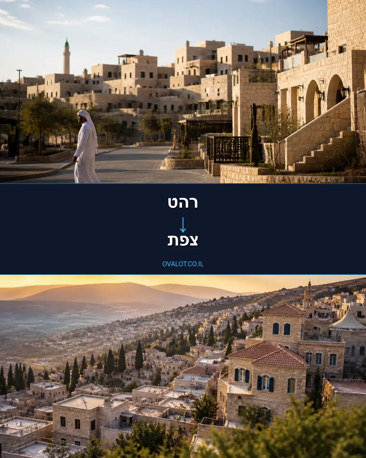 הובלת מטענים כבדים מרהט לצפת