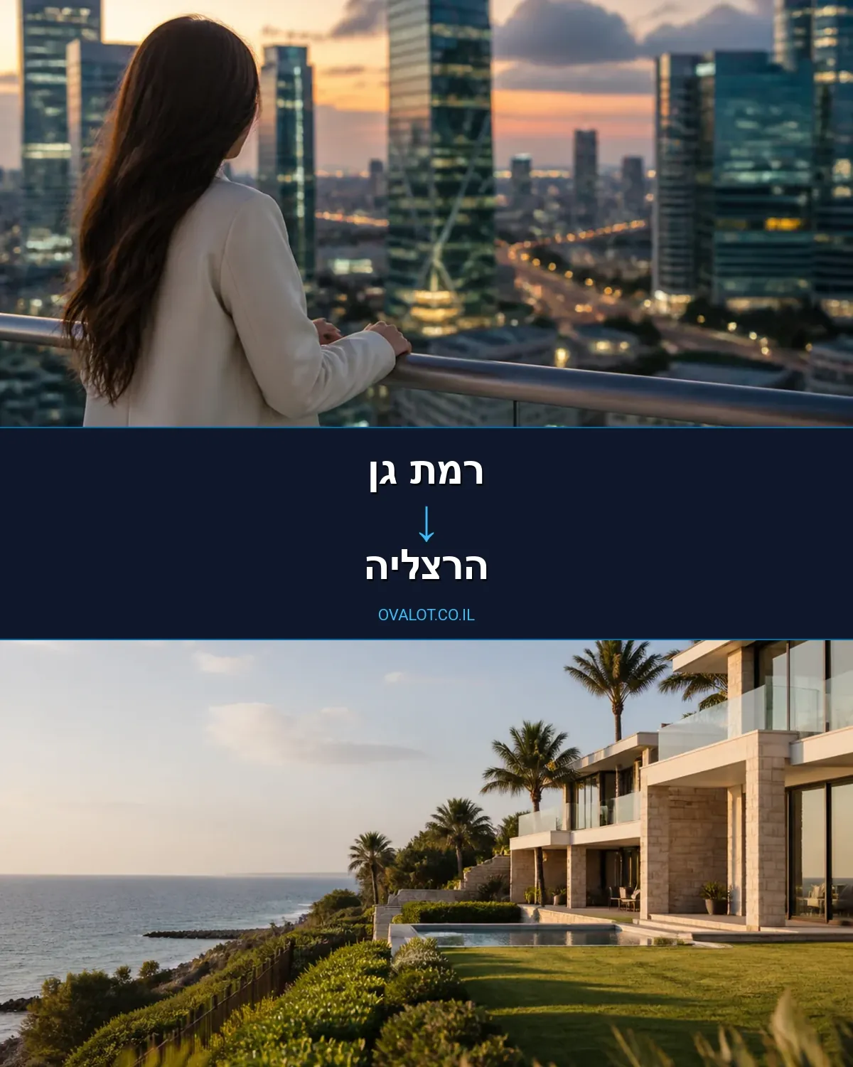 הובלות עם מעלית מרמת גן להרצליה