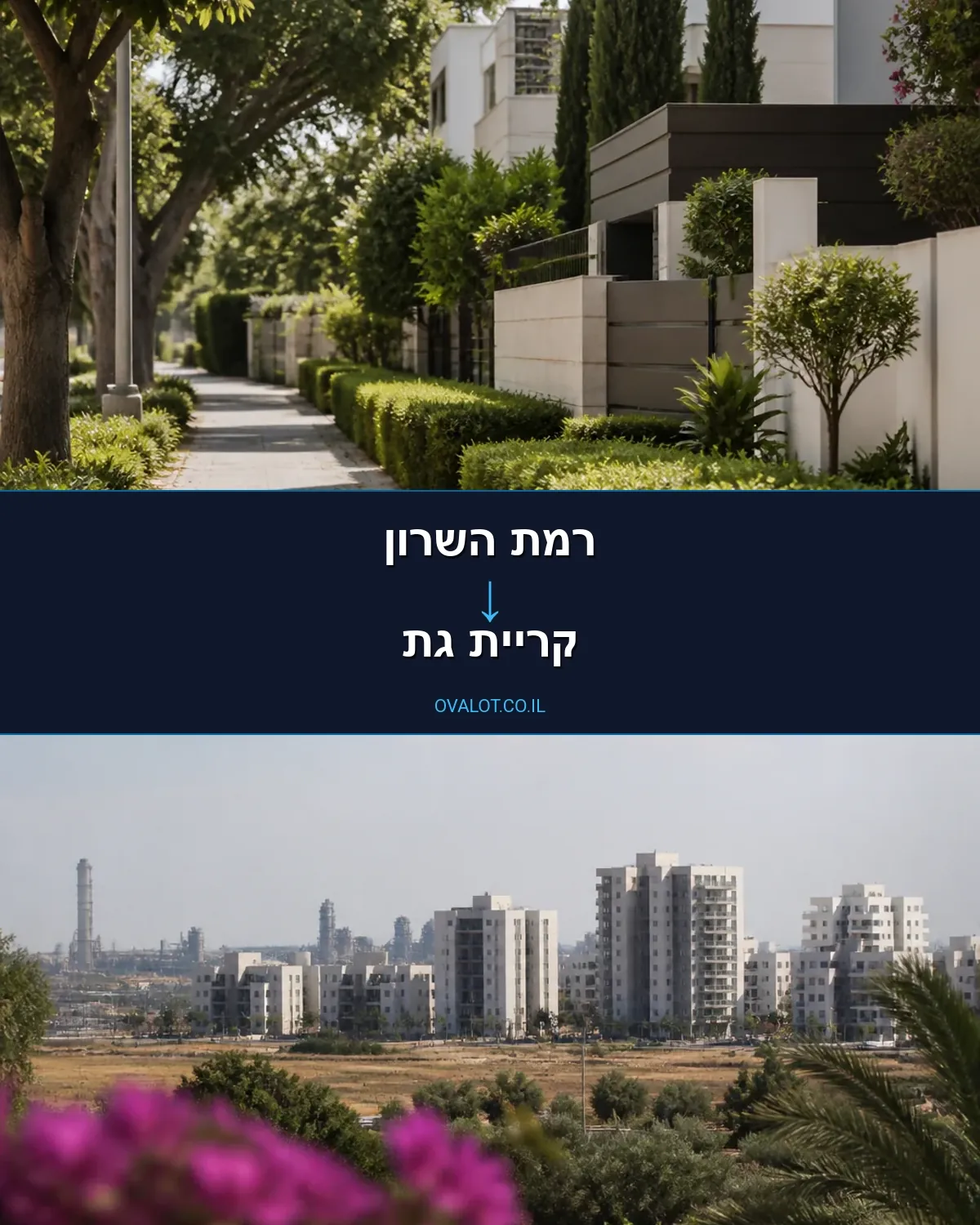 הובלות בתים פרטיים מרמת השרון לקריית גת