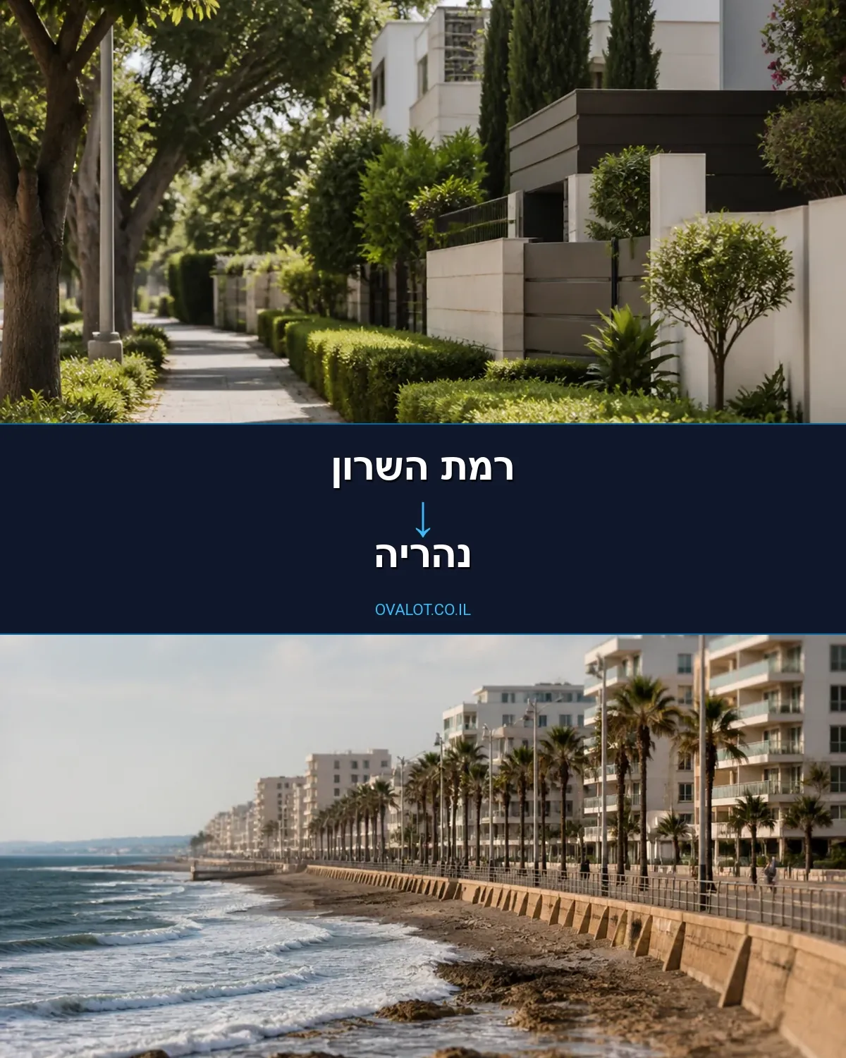 הובלות עם מנוף מרמת השרון לנהריה