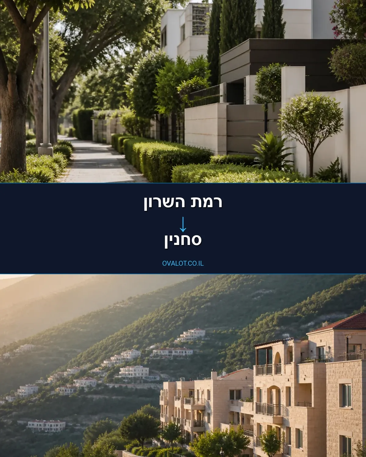 הובלות עם מנוף מרמת השרון לסחנין