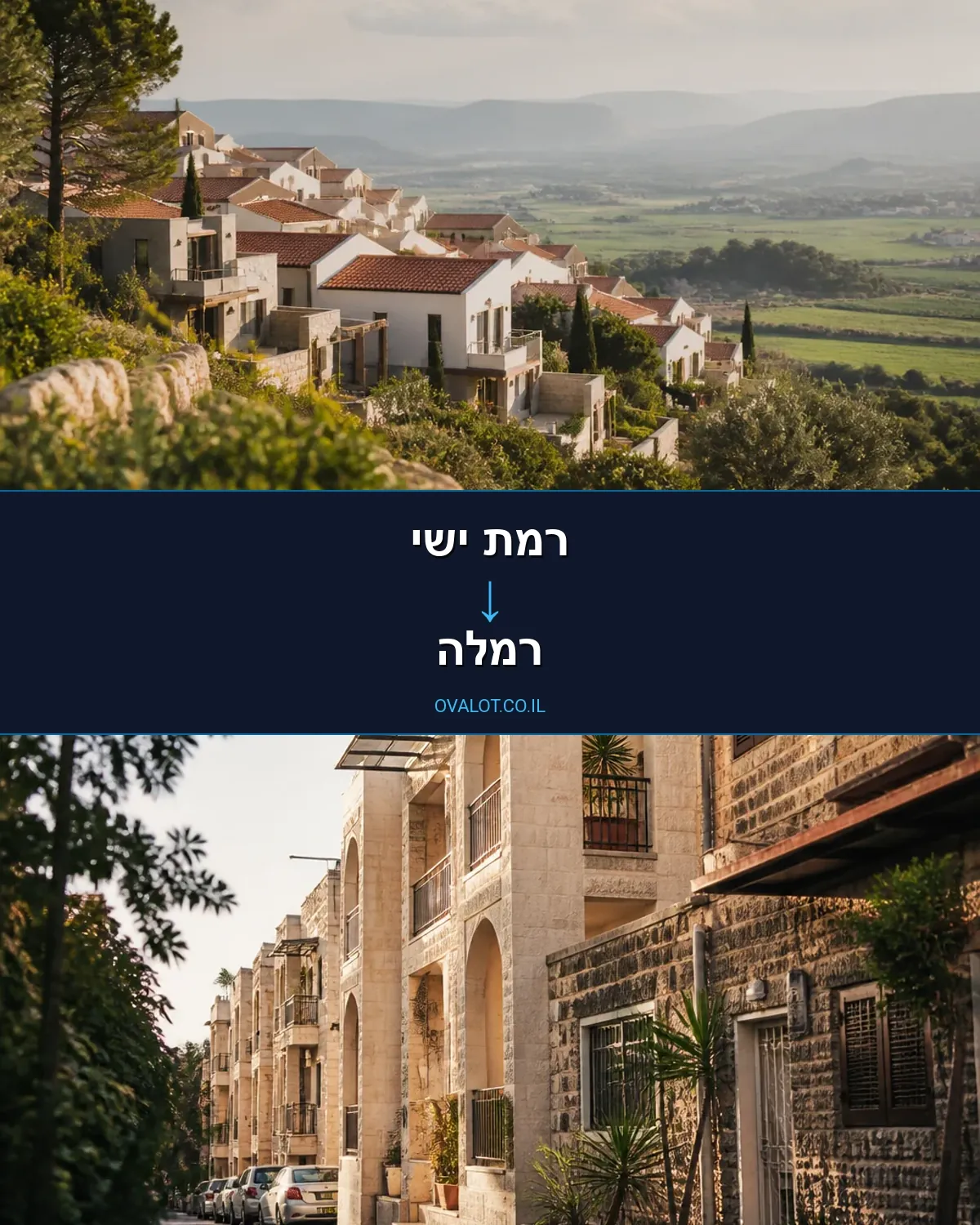 הובלות עם מנוף מרמת ישי לרמלה
