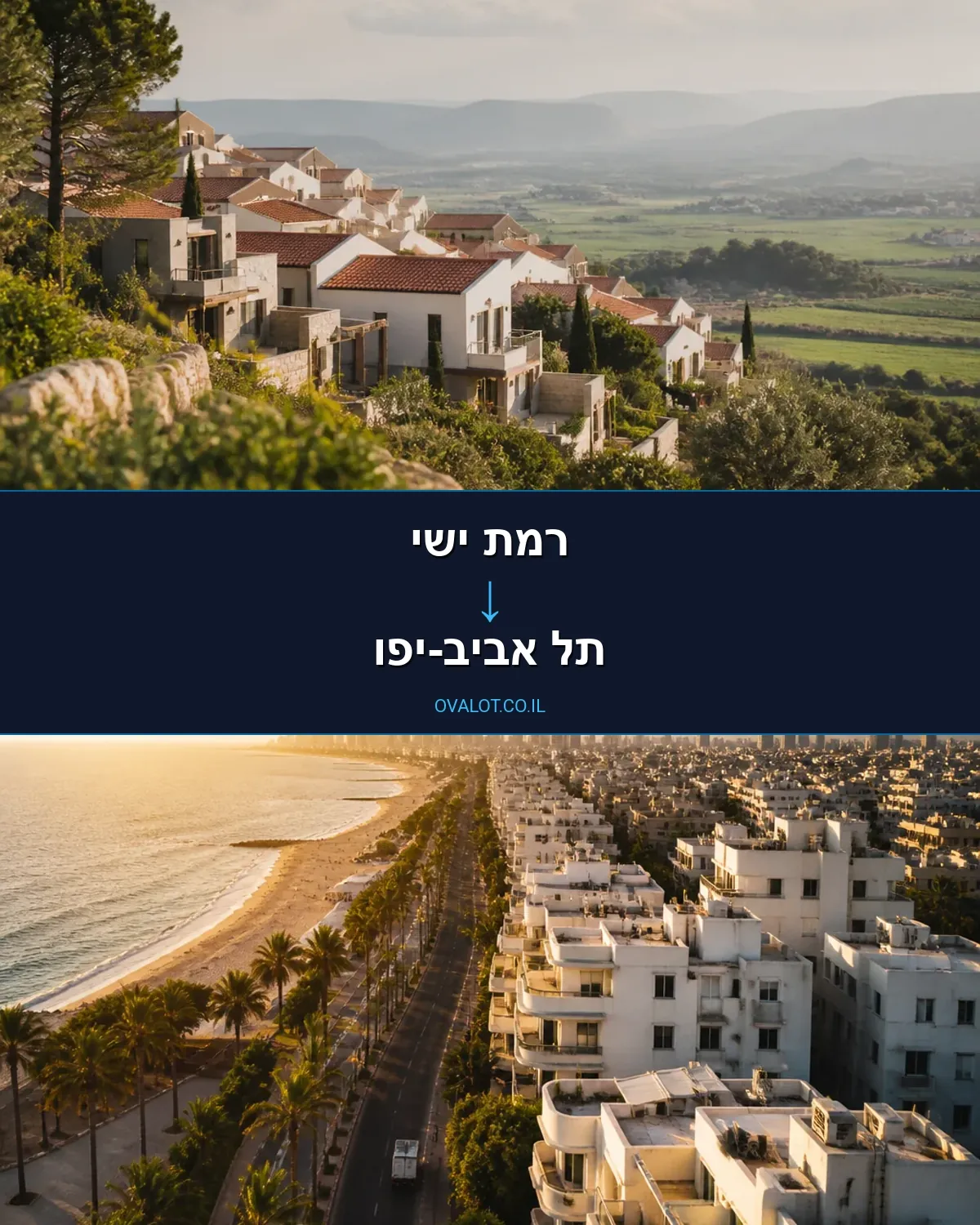 הובלות עם מנוף מרמת ישי לתל אביב-יפו