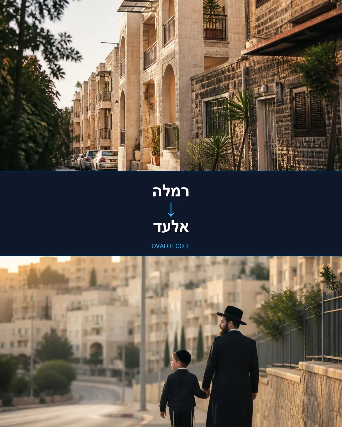הובלות דירה מרמלה לאלעד
