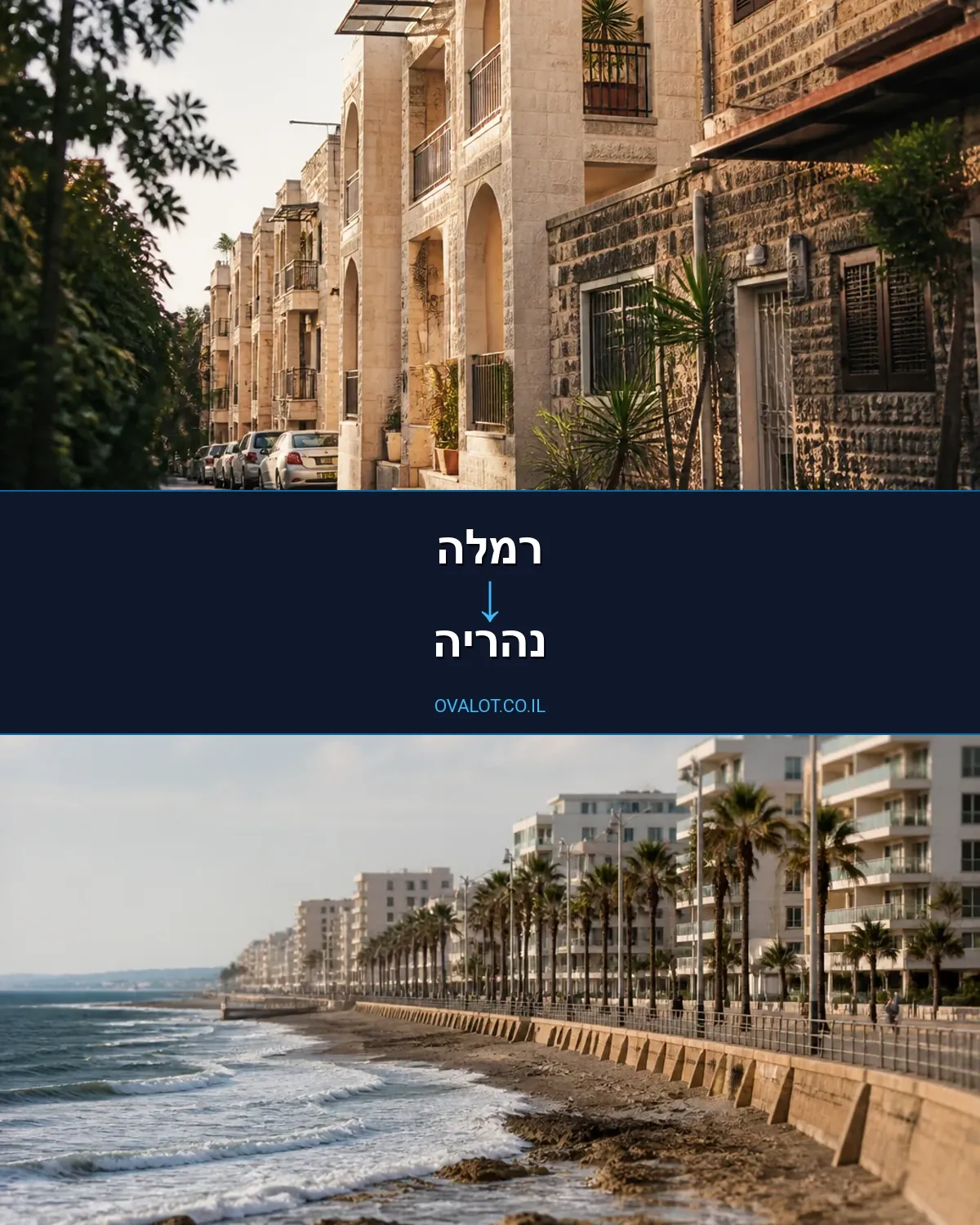 הובלות דירה מרמלה לנהריה