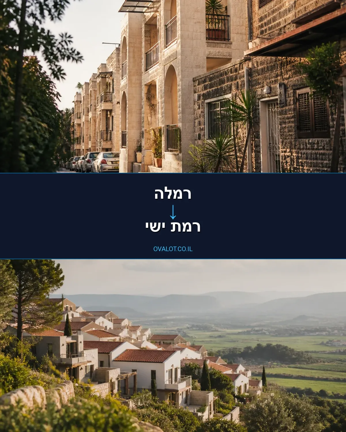 הובלות בתים פרטיים מרמלה לרמת ישי