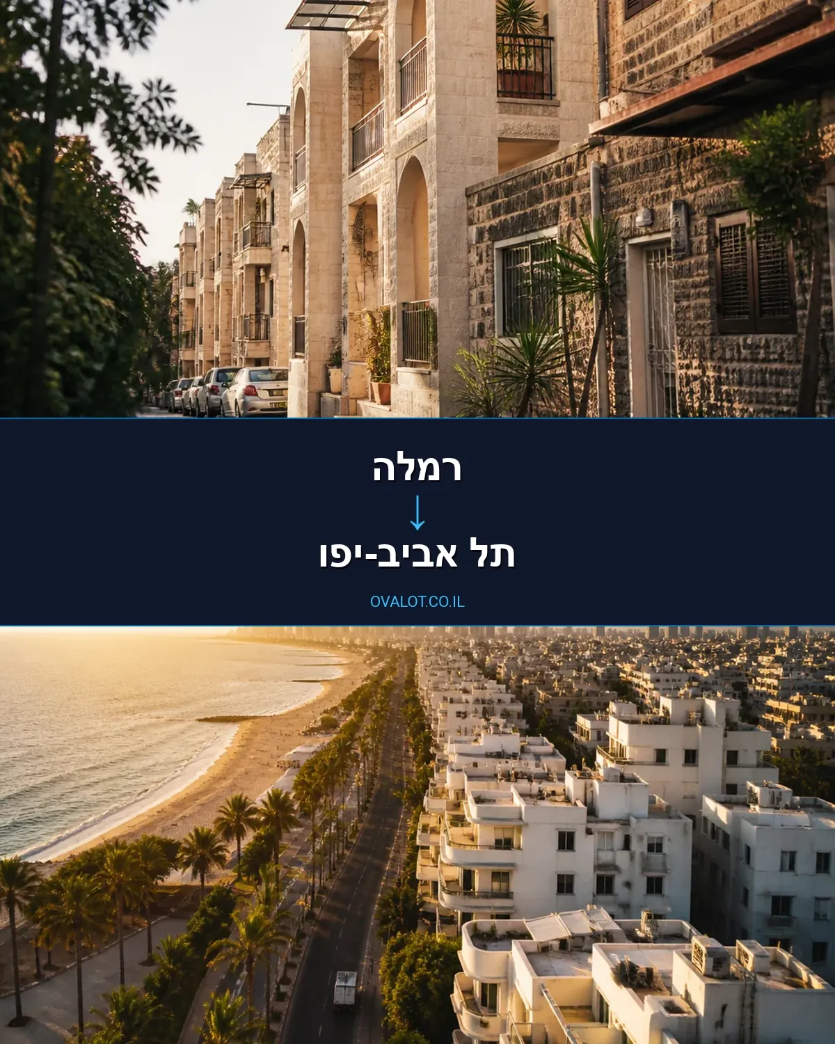 הובלות עם מנוף מרמלה לתל אביב-יפו