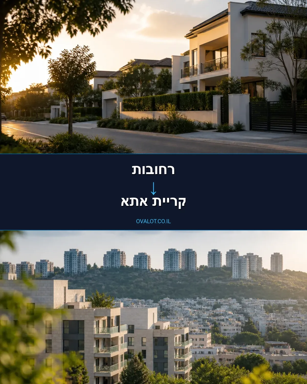 הובלות דירה מרחובות לקריית אתא