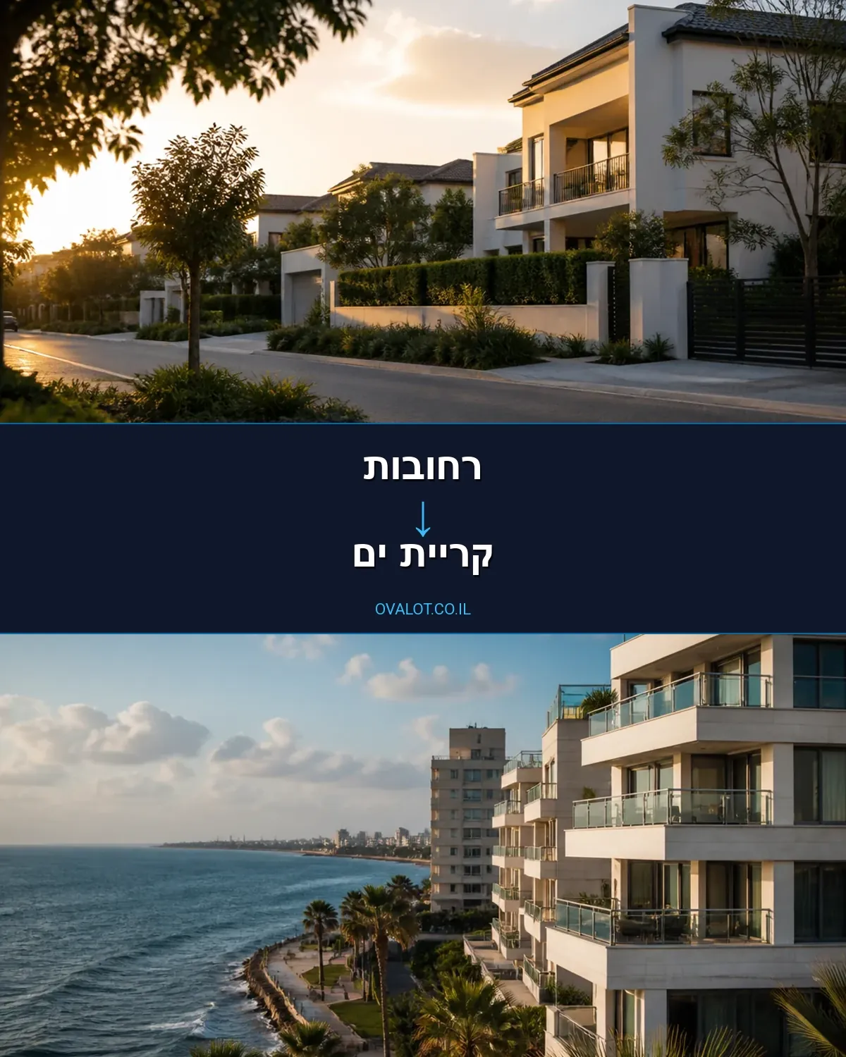 הובלות דירה מרחובות לקריית ים