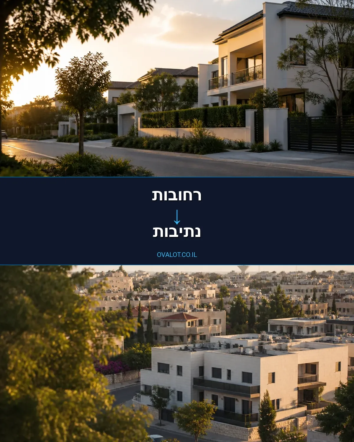 הובלות בתים פרטיים מרחובות לנתיבות