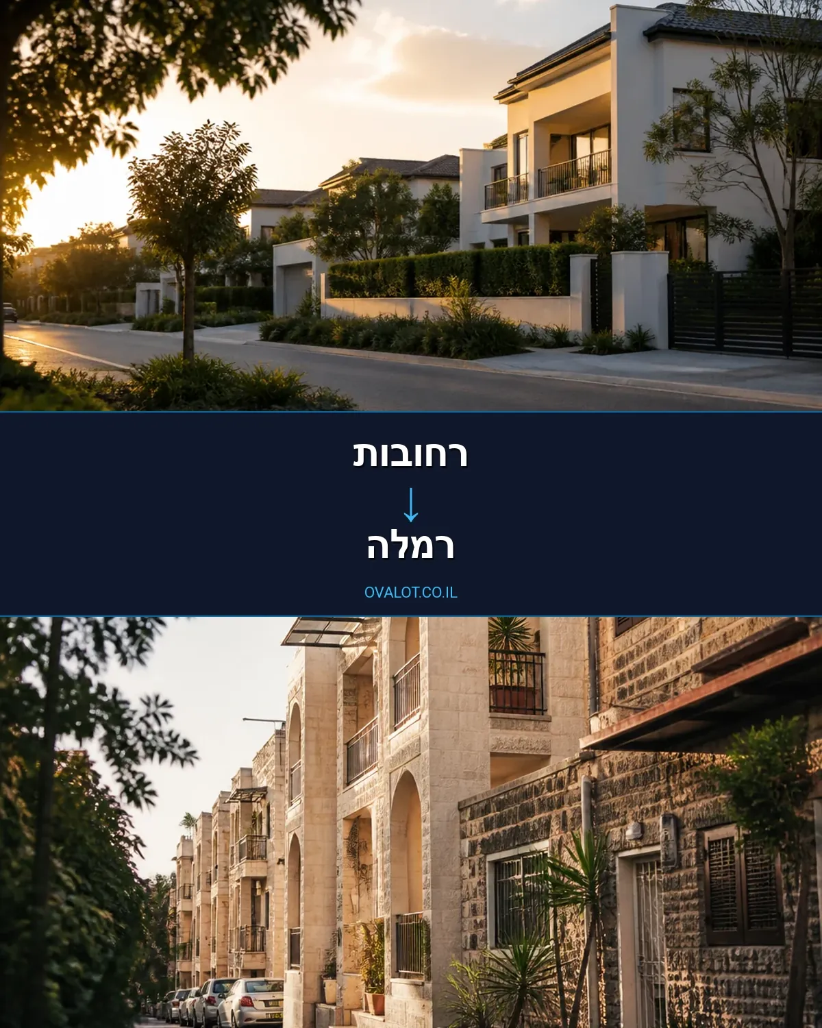 הובלות עם מעלית מרחובות לרמלה