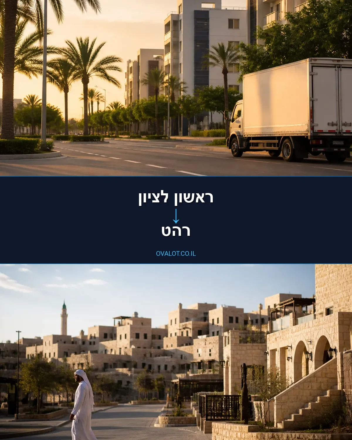 הובלה בקירור מראשון לציון לרהט