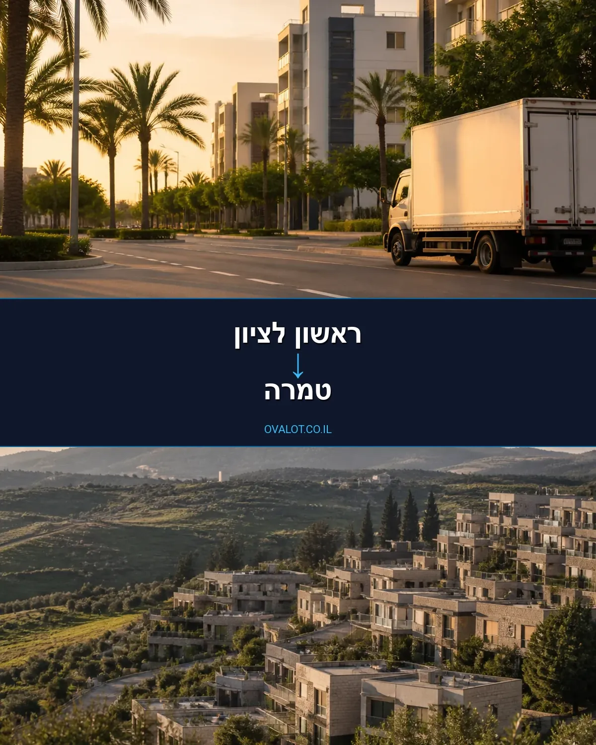 הובלה בקירור מראשון לציון לטמרה
