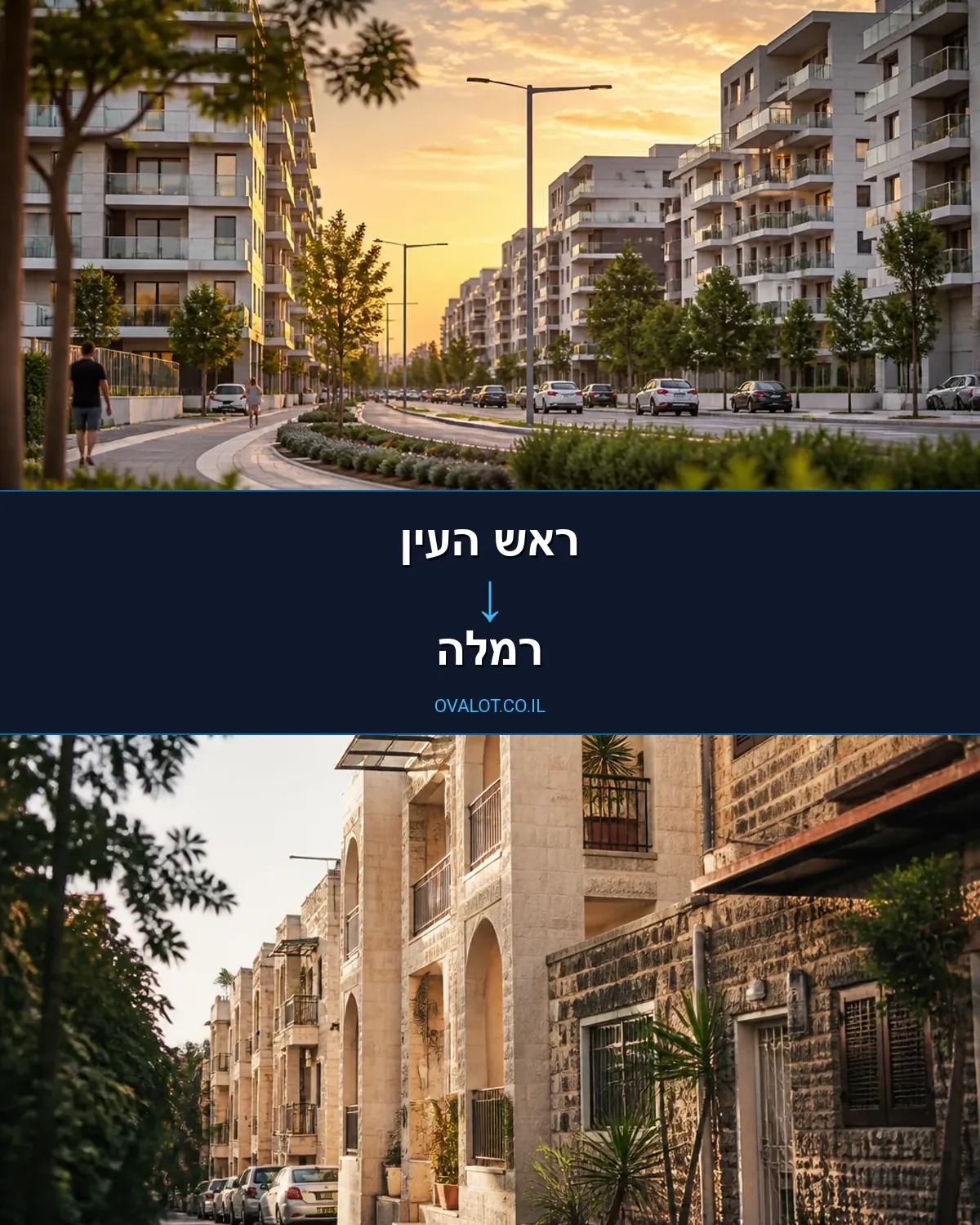 הובלות דירה מראש העין לרמלה