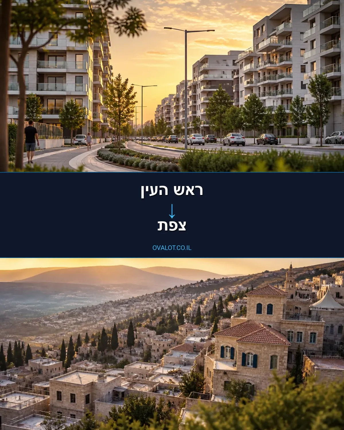 הובלות בתים פרטיים מראש העין לצפת