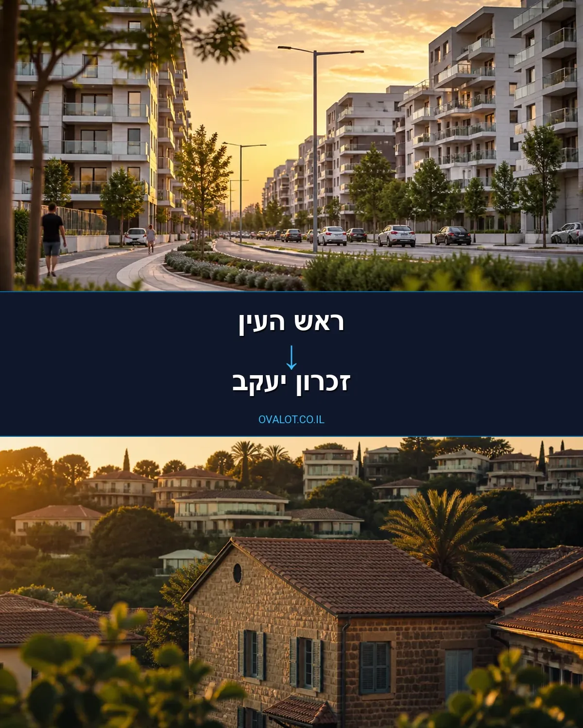 הובלות דירה מראש העין לזכרון יעקב