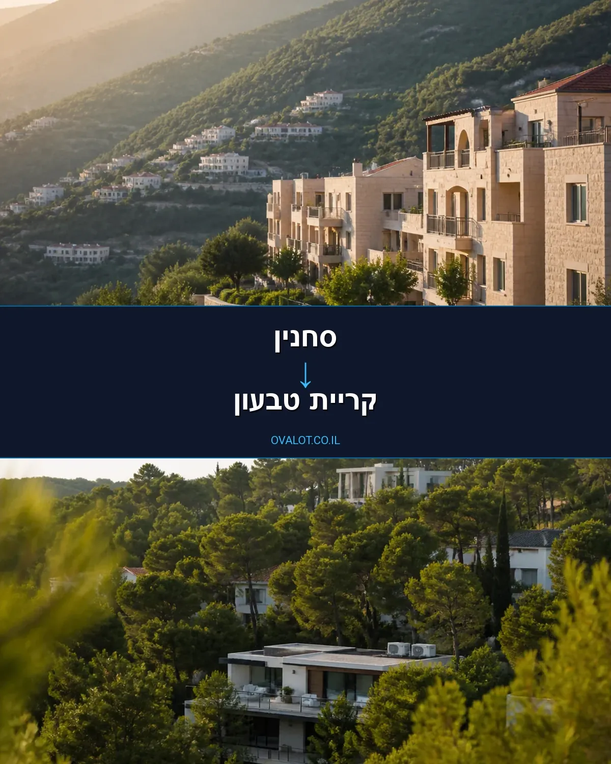 הובלות דירה מסחנין לקריית טבעון