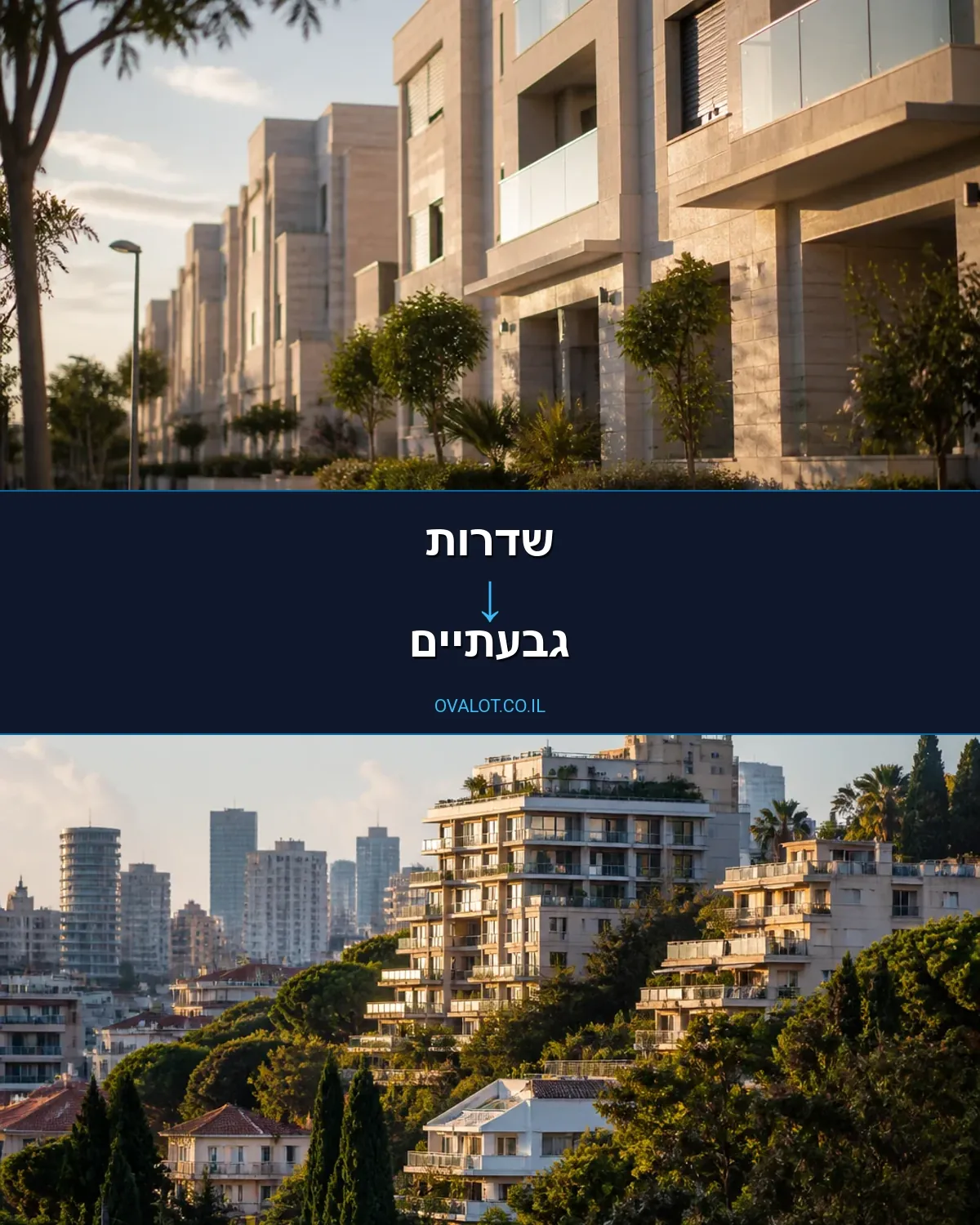 הובלות עם מנוף משדרות לגבעתיים