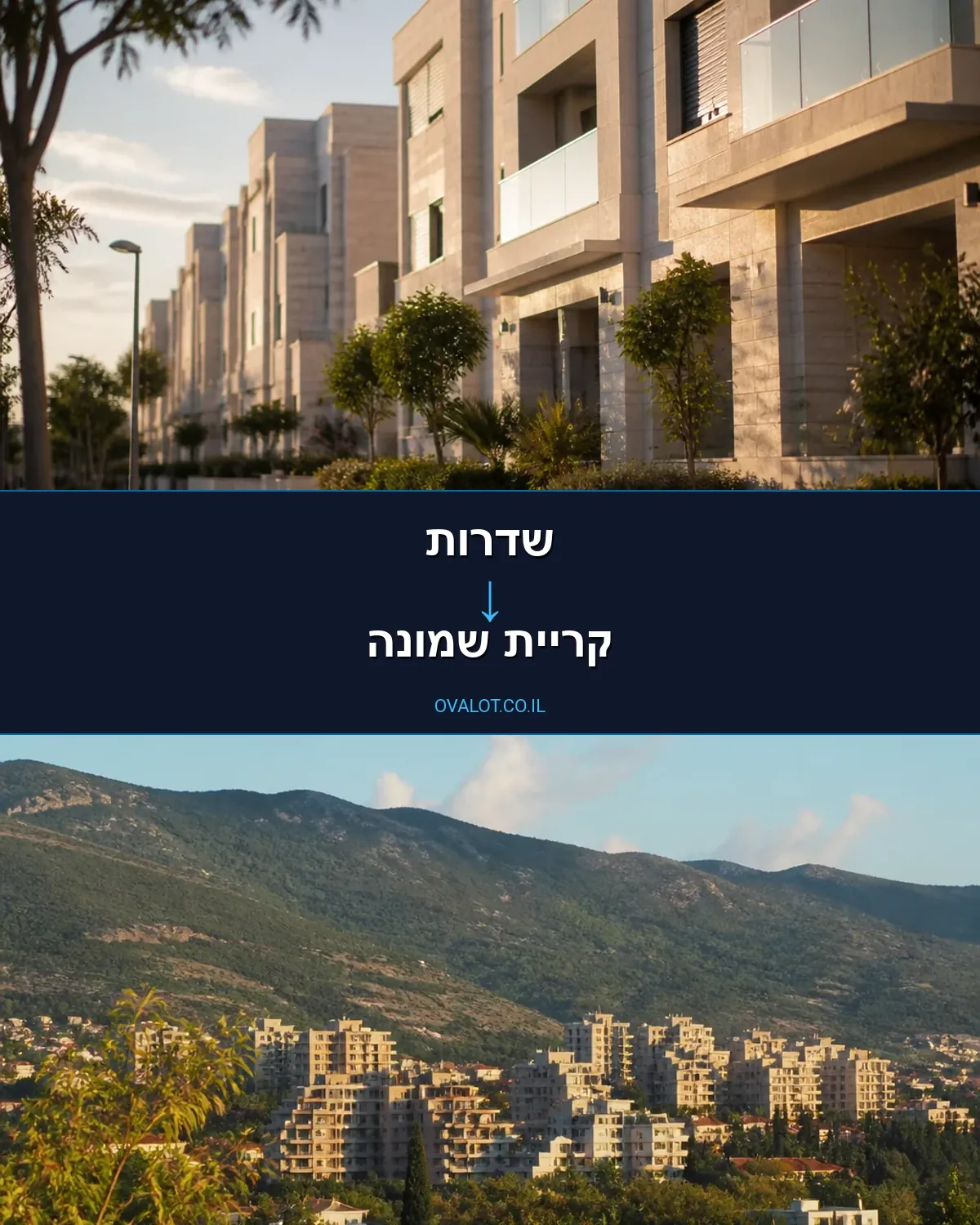 הובלות בתים פרטיים משדרות לקריית שמונה