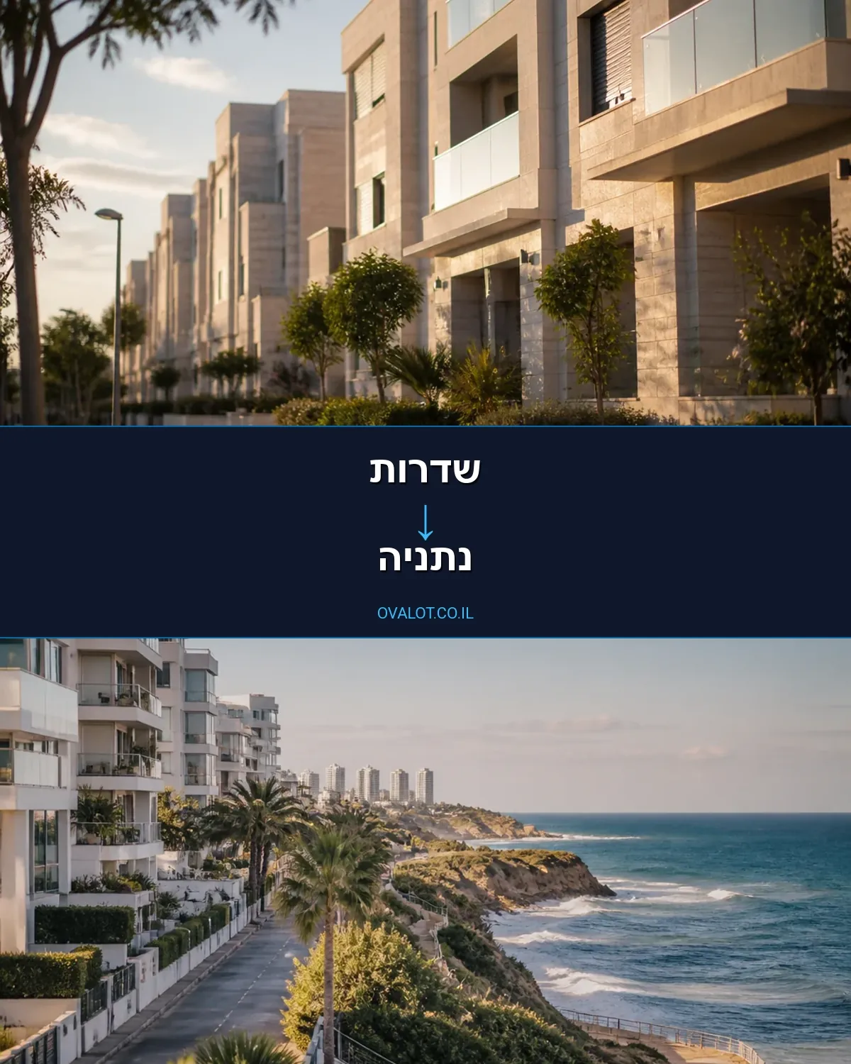 הובלות דירה משדרות לנתניה