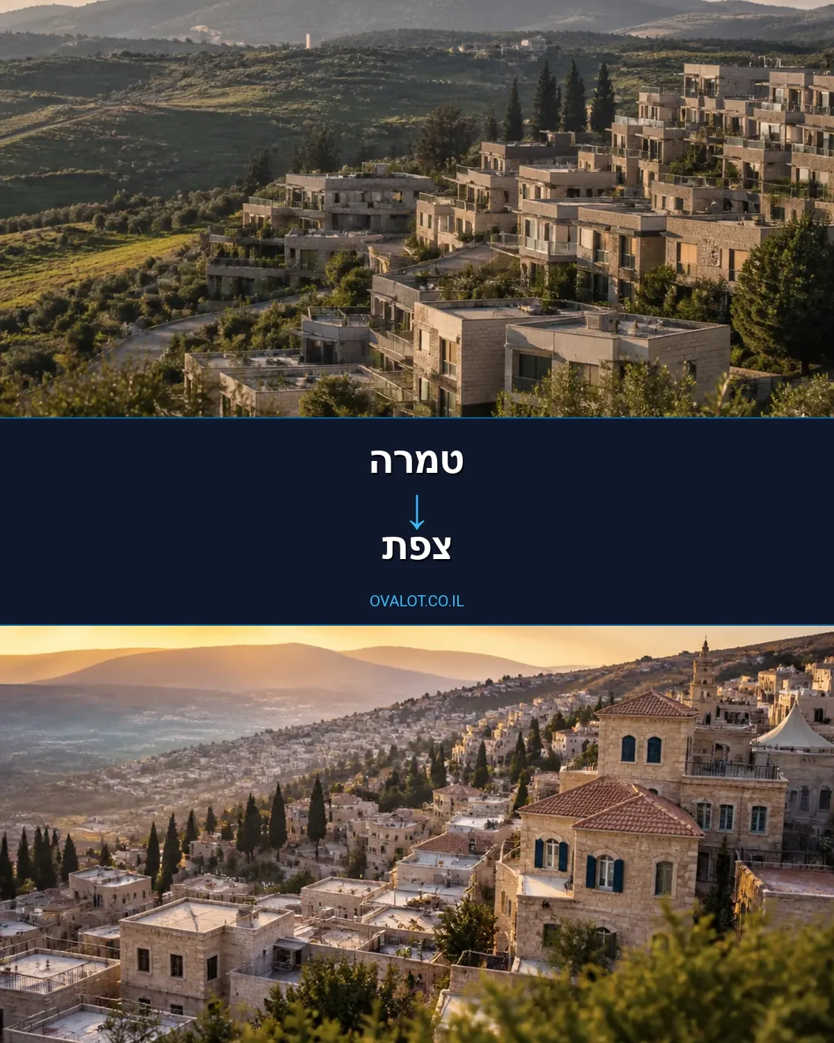 הובלות עם מנוף מטמרה לצפת