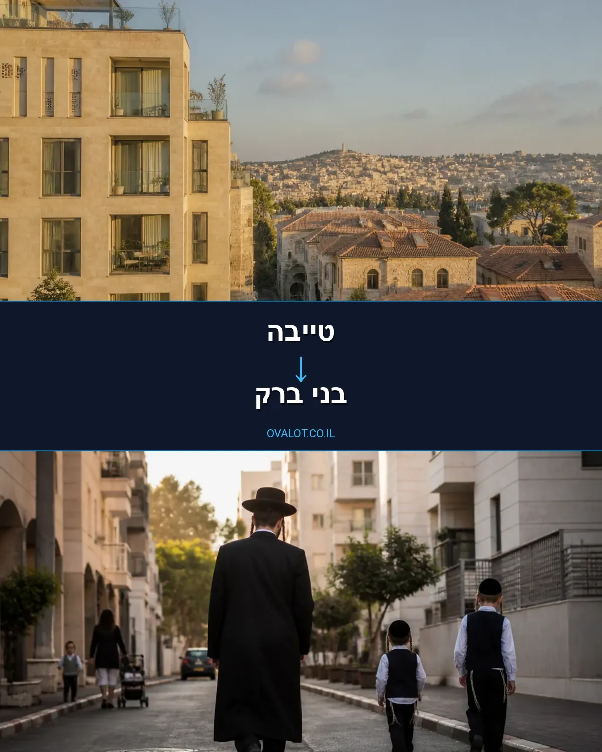 הובלות בתים פרטיים מטייבה לבני ברק