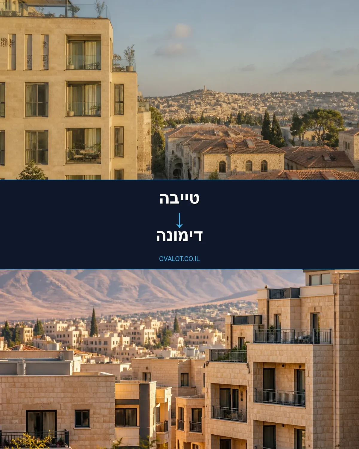 הובלות עם מנוף מטייבה לדימונה