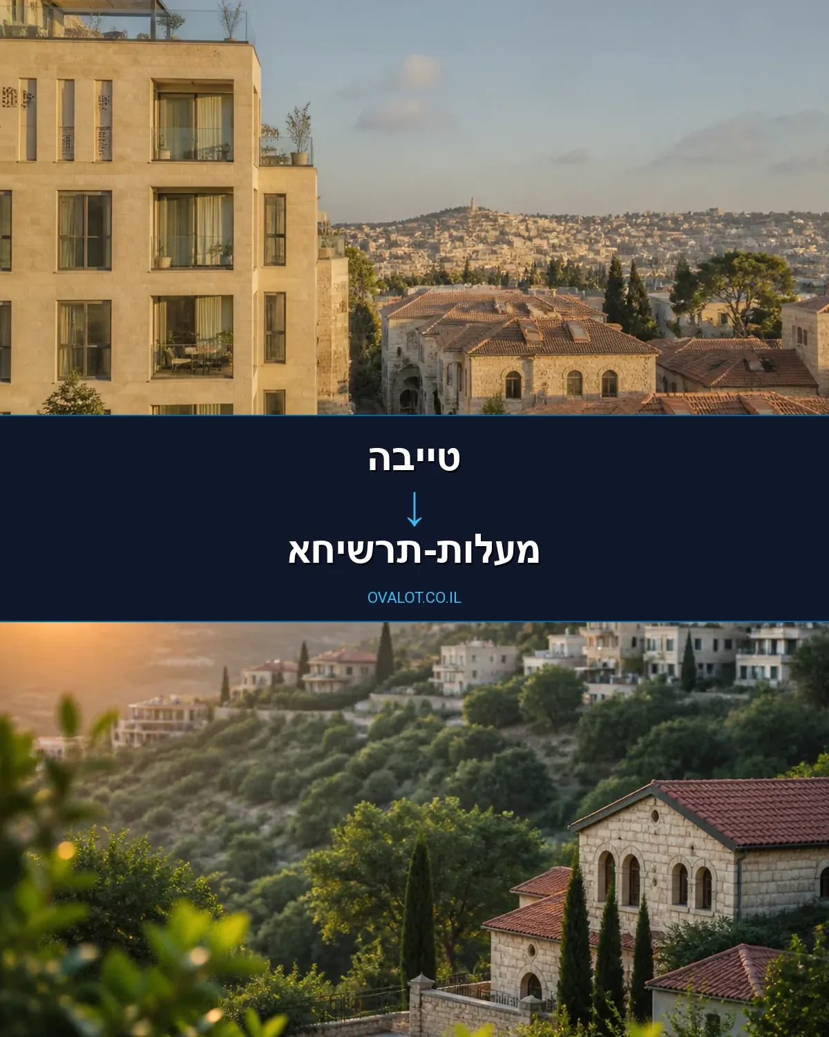 הובלות דירה מטייבה למעלות-תרשיחא
