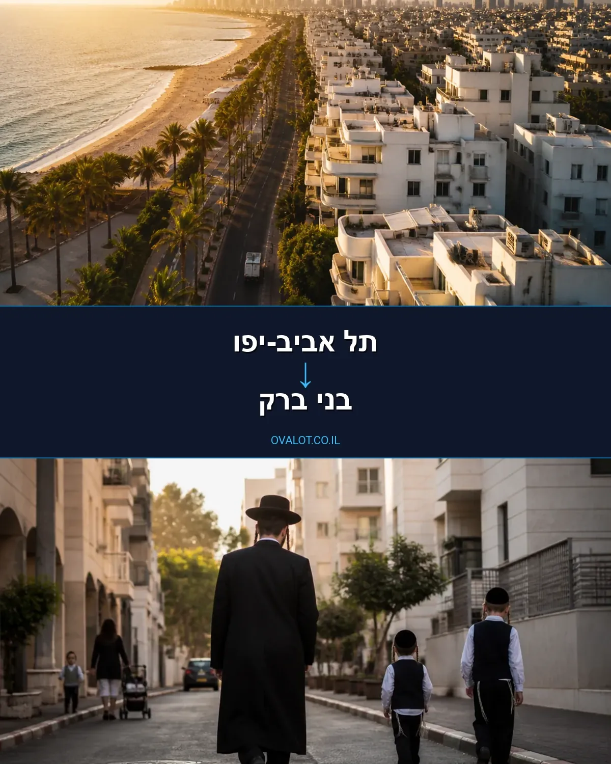 הובלות עם מנוף מתל אביב-יפו לבני ברק