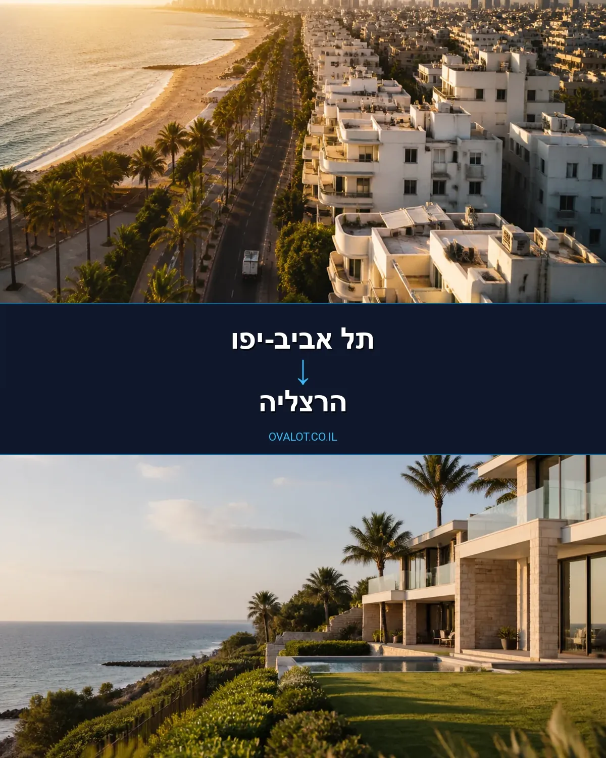 הובלות עם מעלית מתל אביב-יפו להרצליה