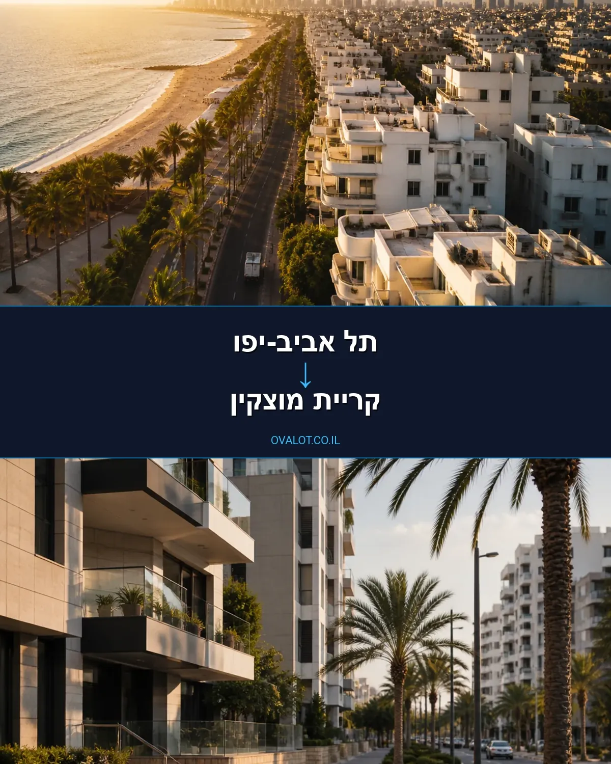 הובלת מטענים כבדים מתל אביב-יפו לקריית מוצקין