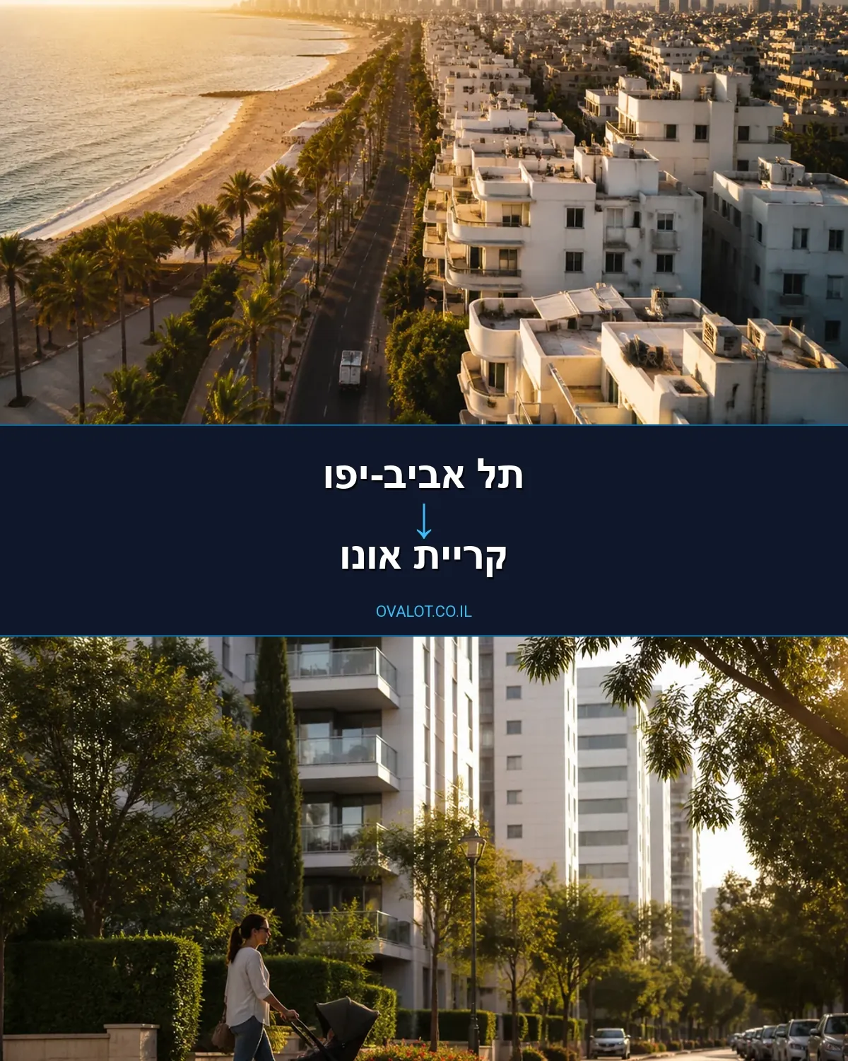 הובלות עם מנוף מתל אביב-יפו לקריית אונו