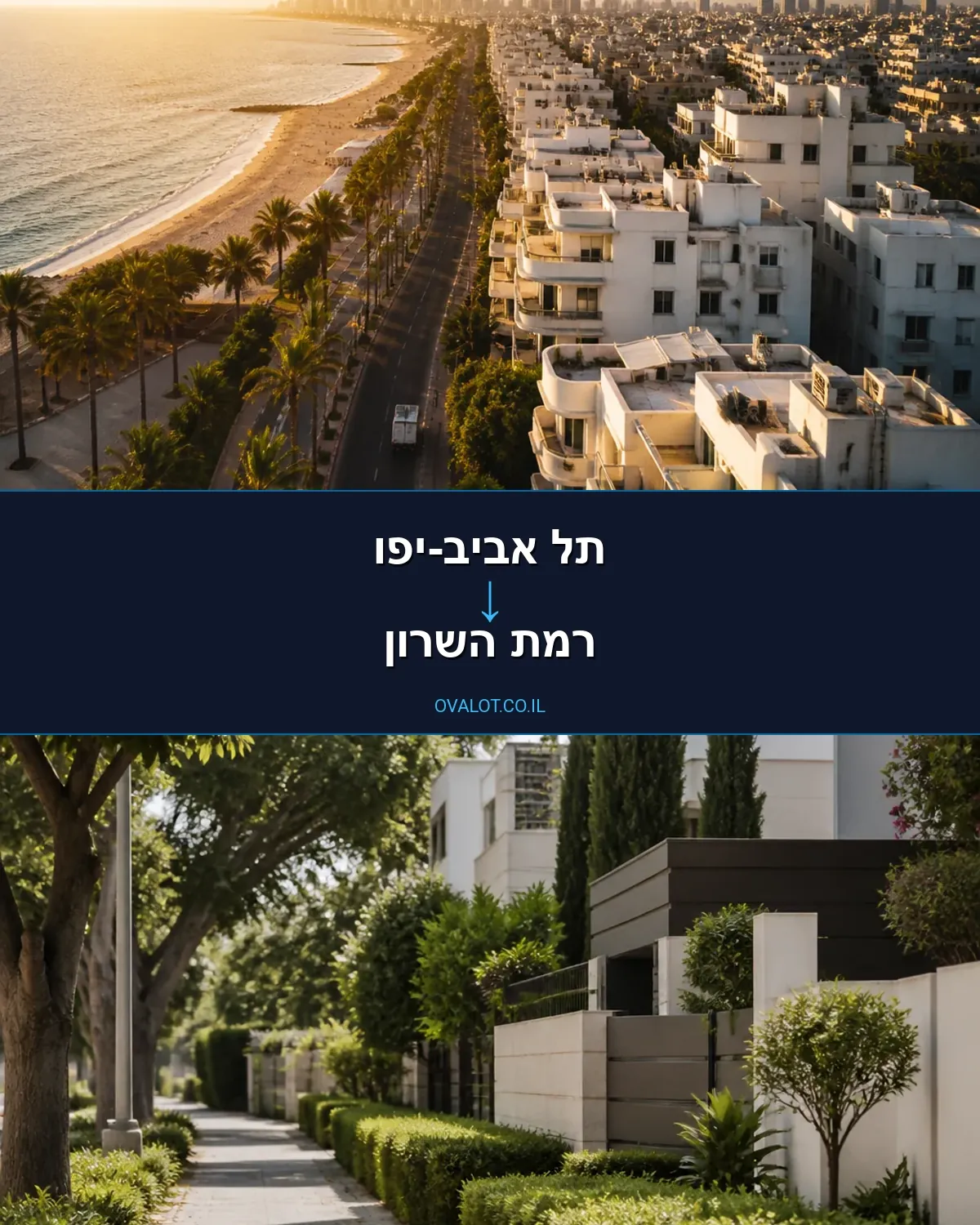 הובלות בתים פרטיים מתל אביב-יפו לרמת השרון