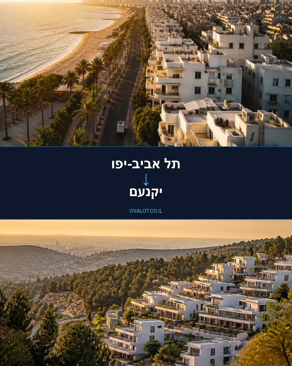 הובלות דירה מתל אביב-יפו ליקנעם
