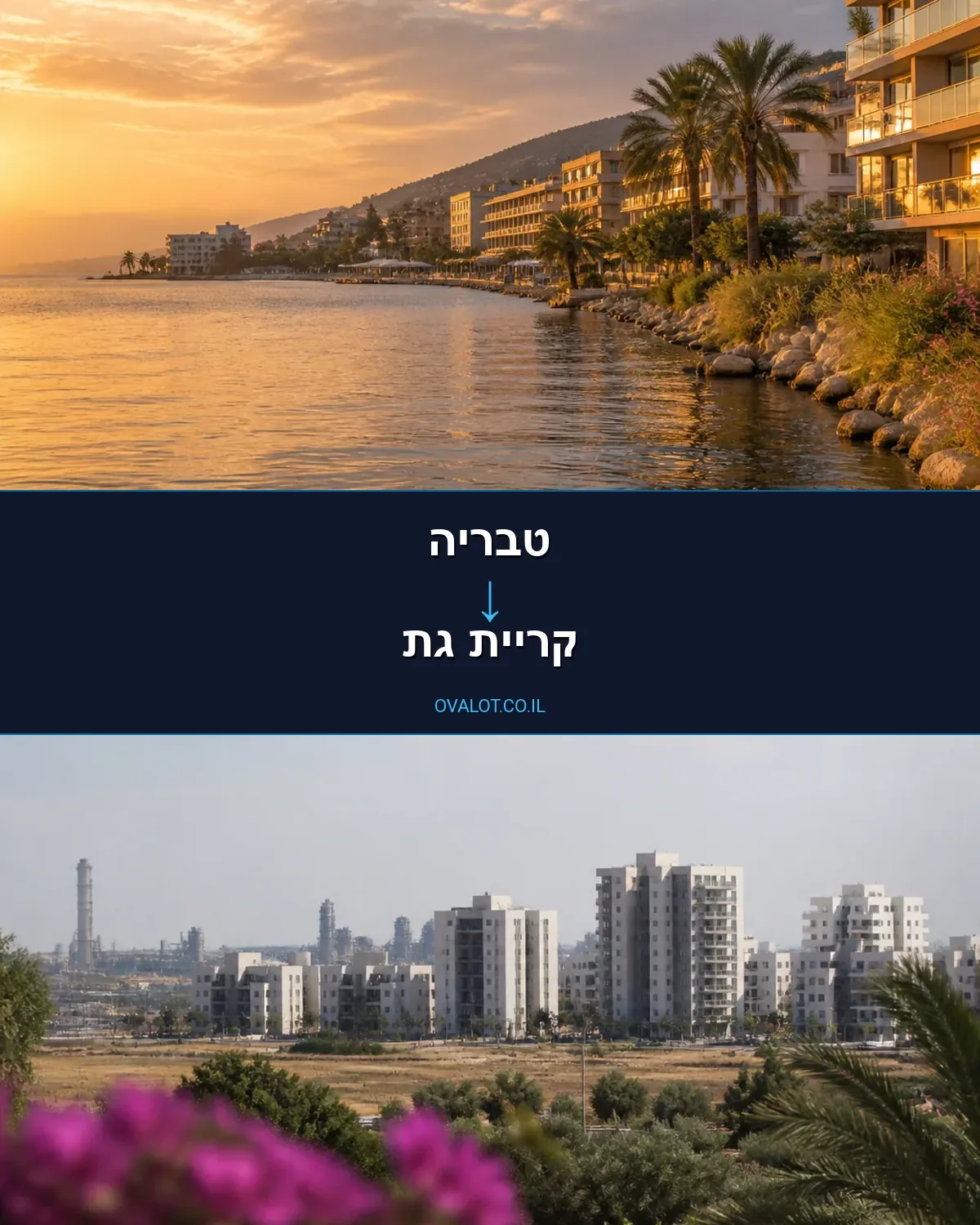 הובלות בתים פרטיים מטבריה לקריית גת