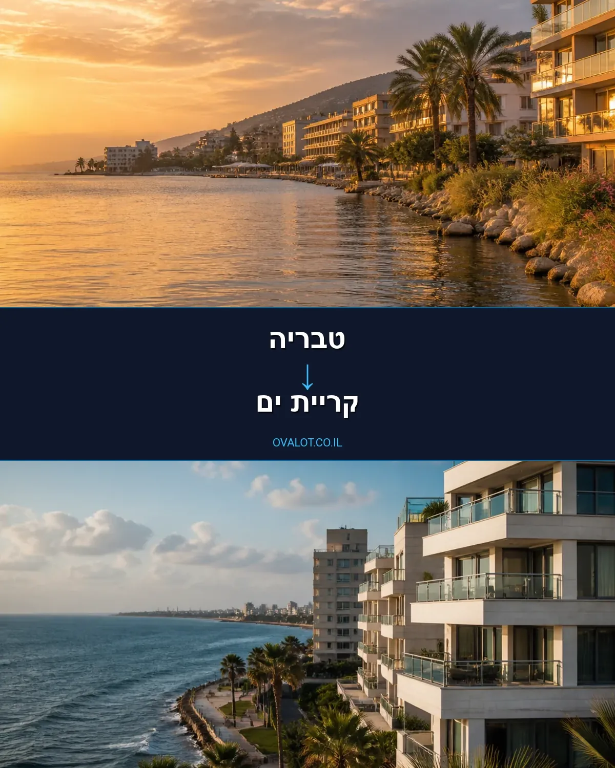 הובלות בתים פרטיים מטבריה לקריית ים