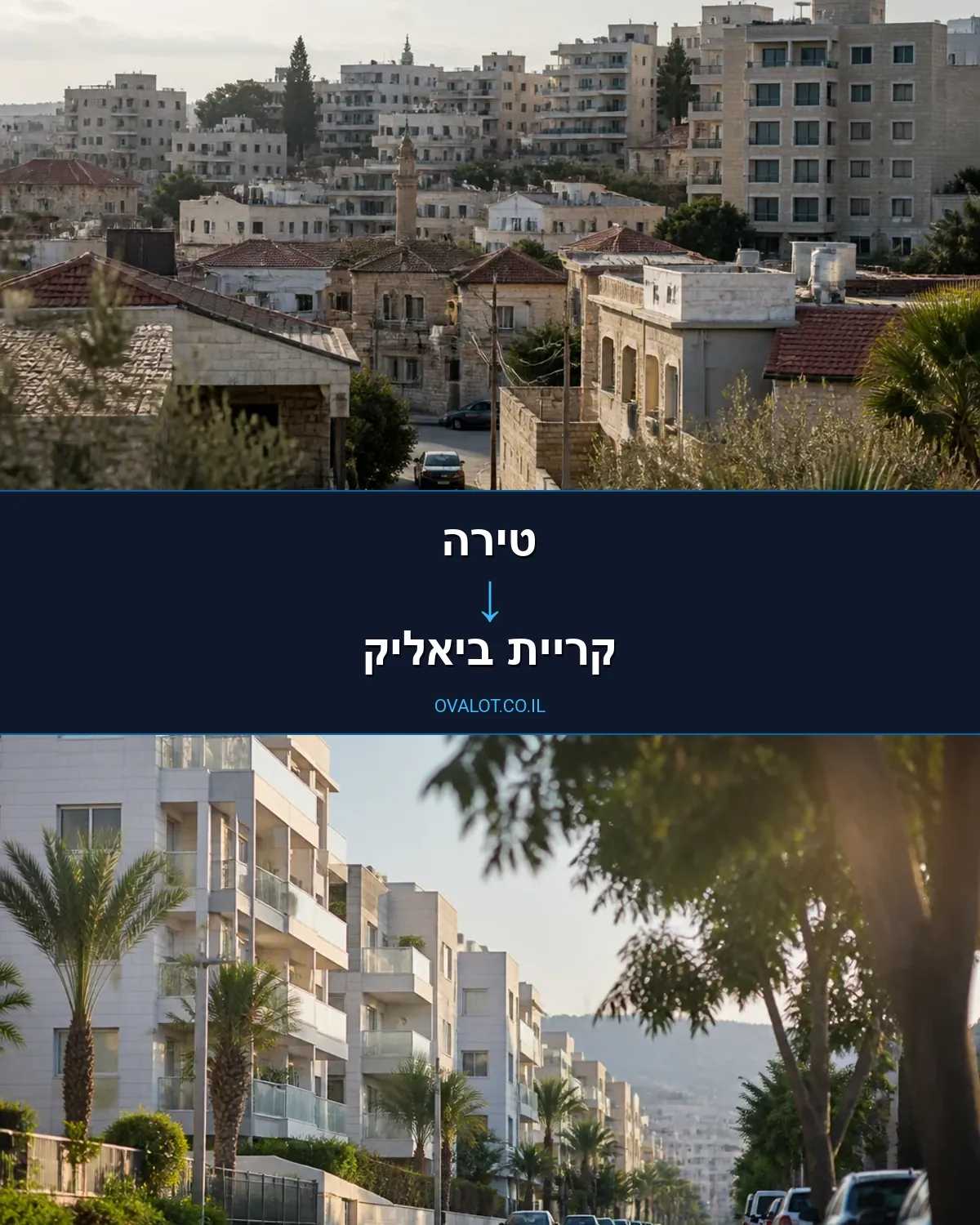 הובלות בתים פרטיים מטירה לקריית ביאליק