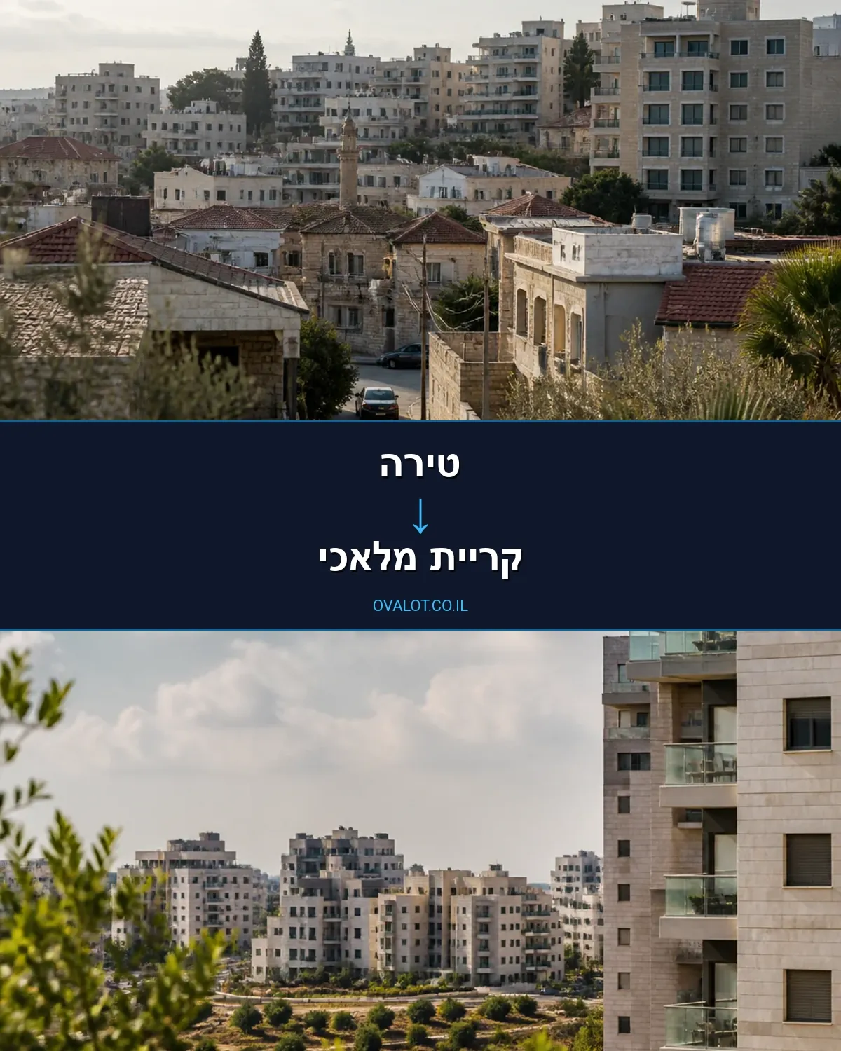 הובלות בתים פרטיים מטירה לקריית מלאכי